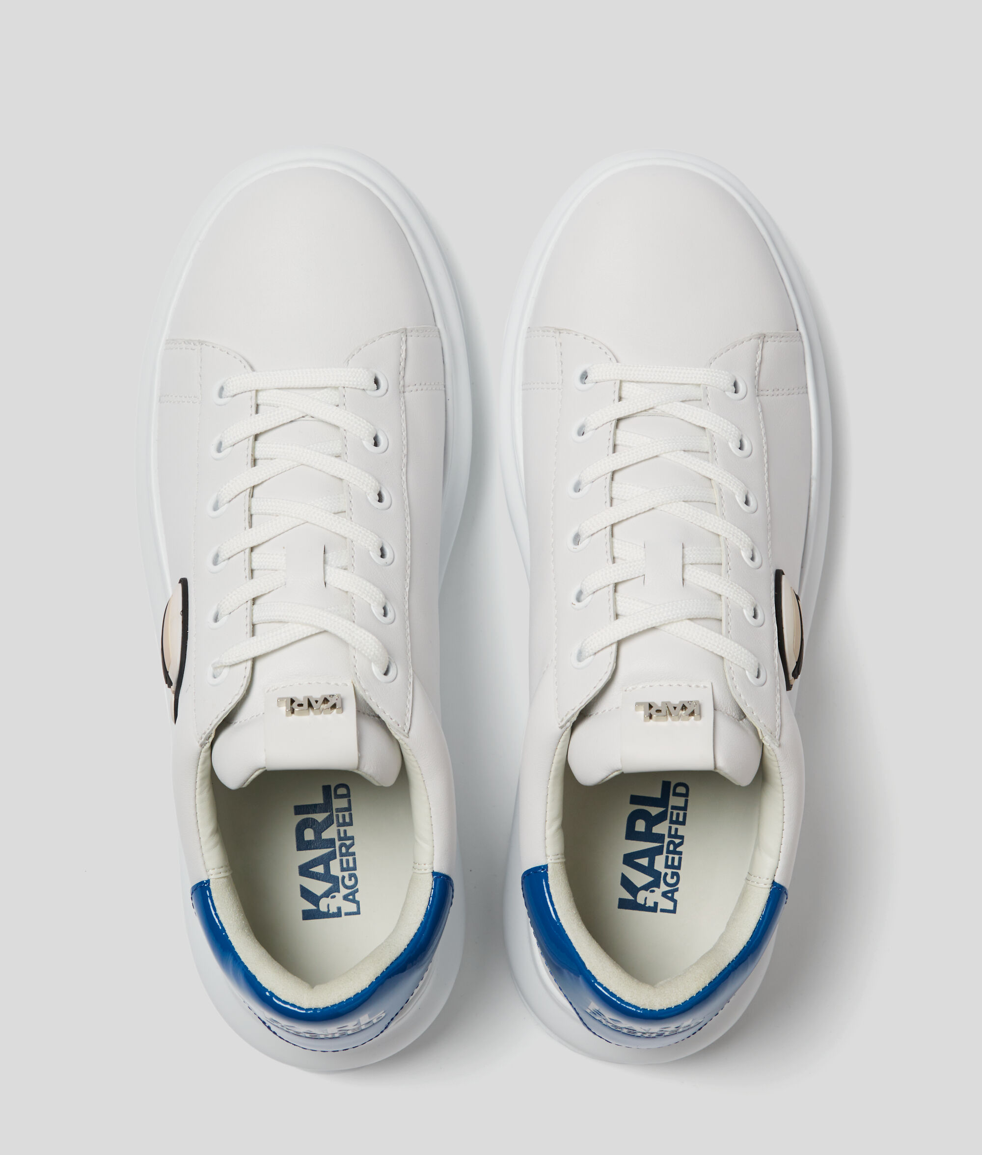 karl lagerfeld kapri 3d lace sneaker