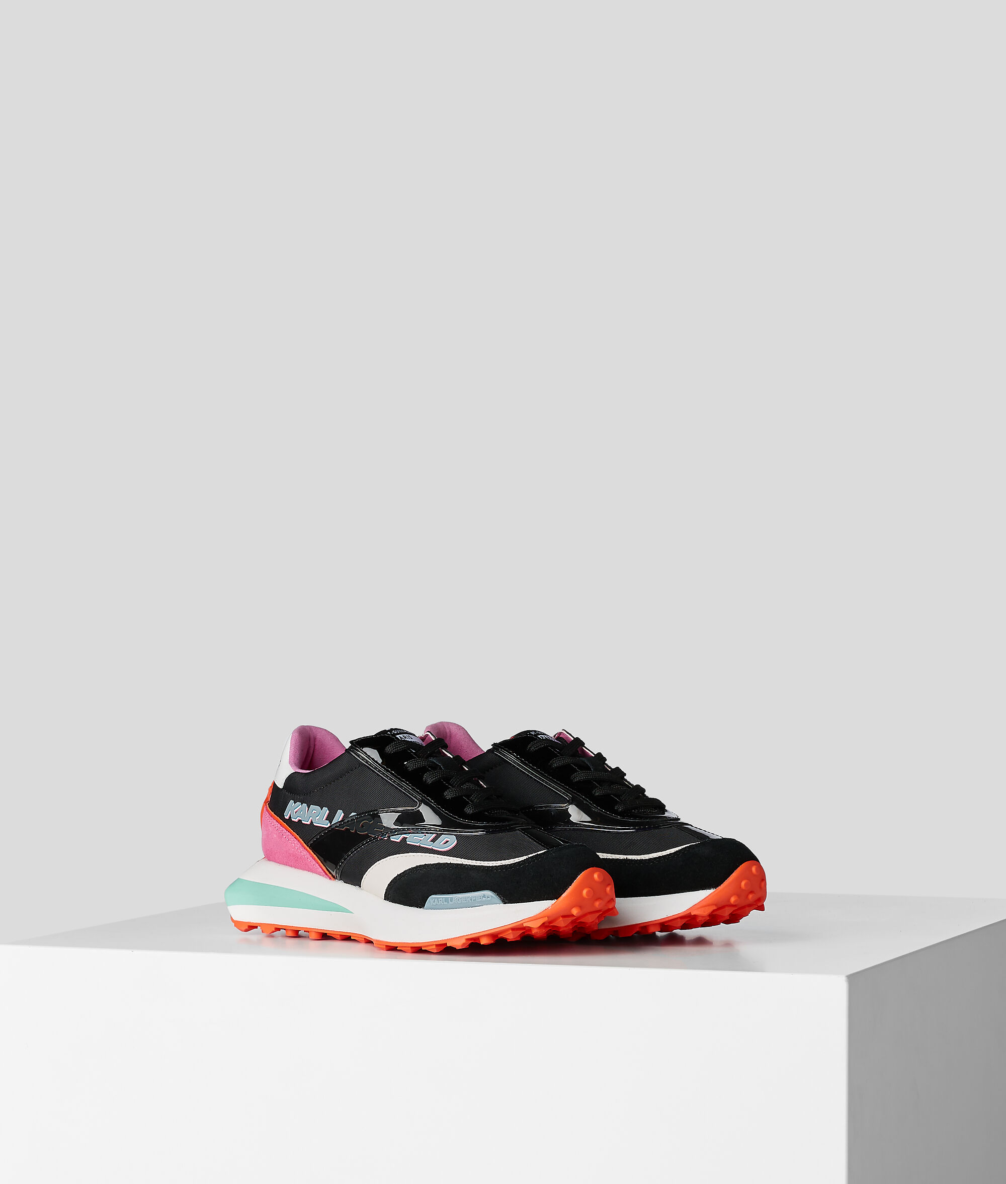 karl lagerfeld pink sneakers