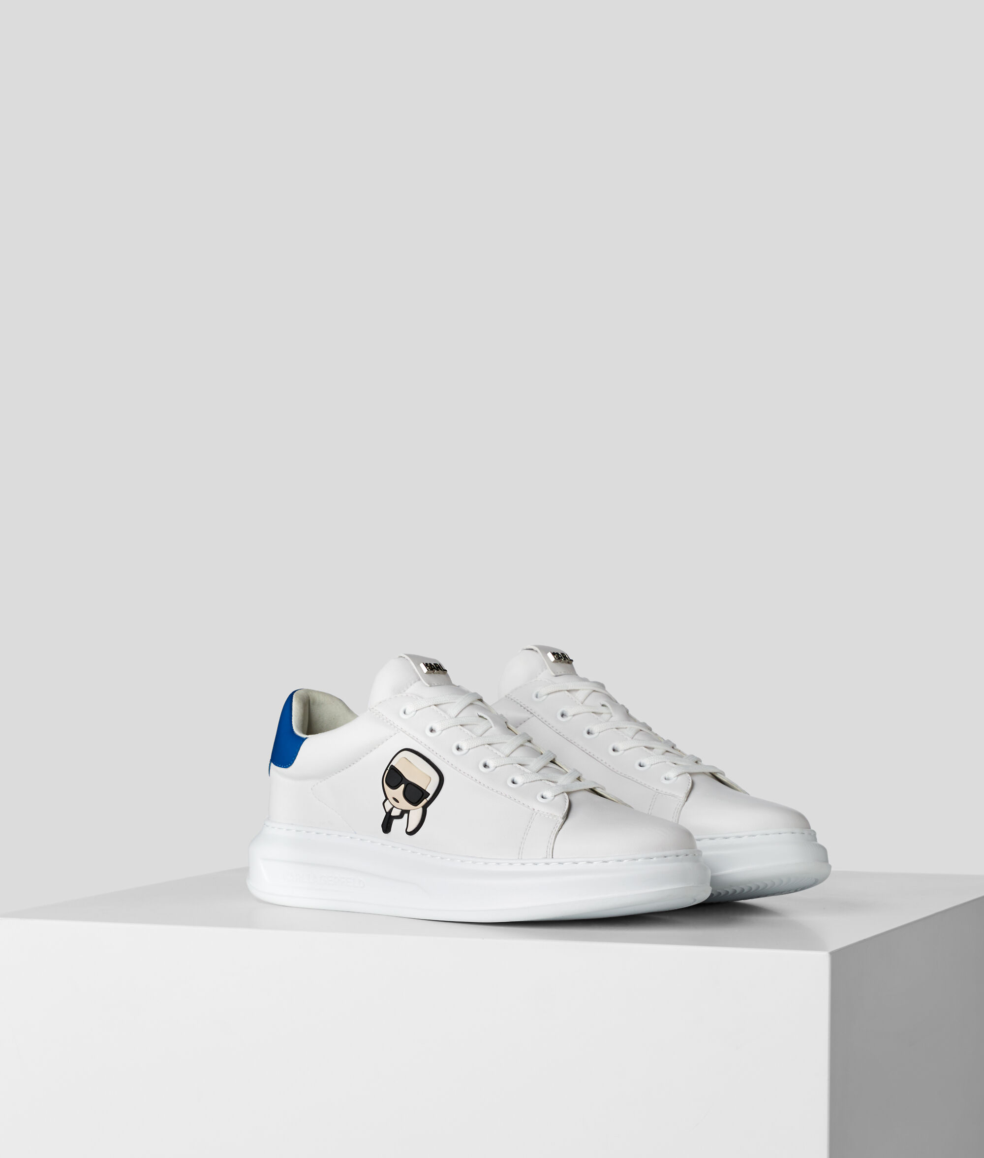 karl lagerfeld kapri 3d lace sneaker