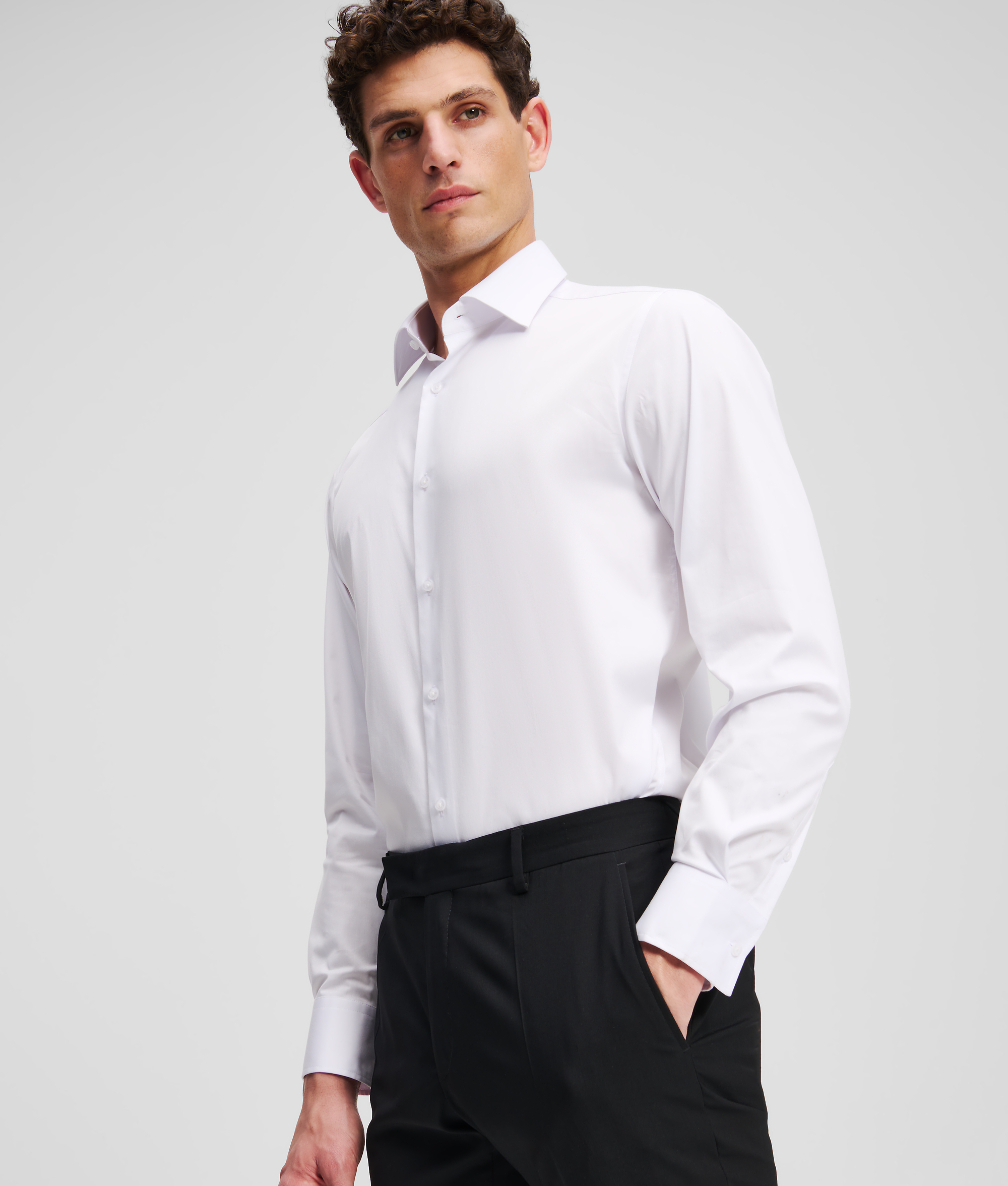 Karl Lagerfeld Man In White