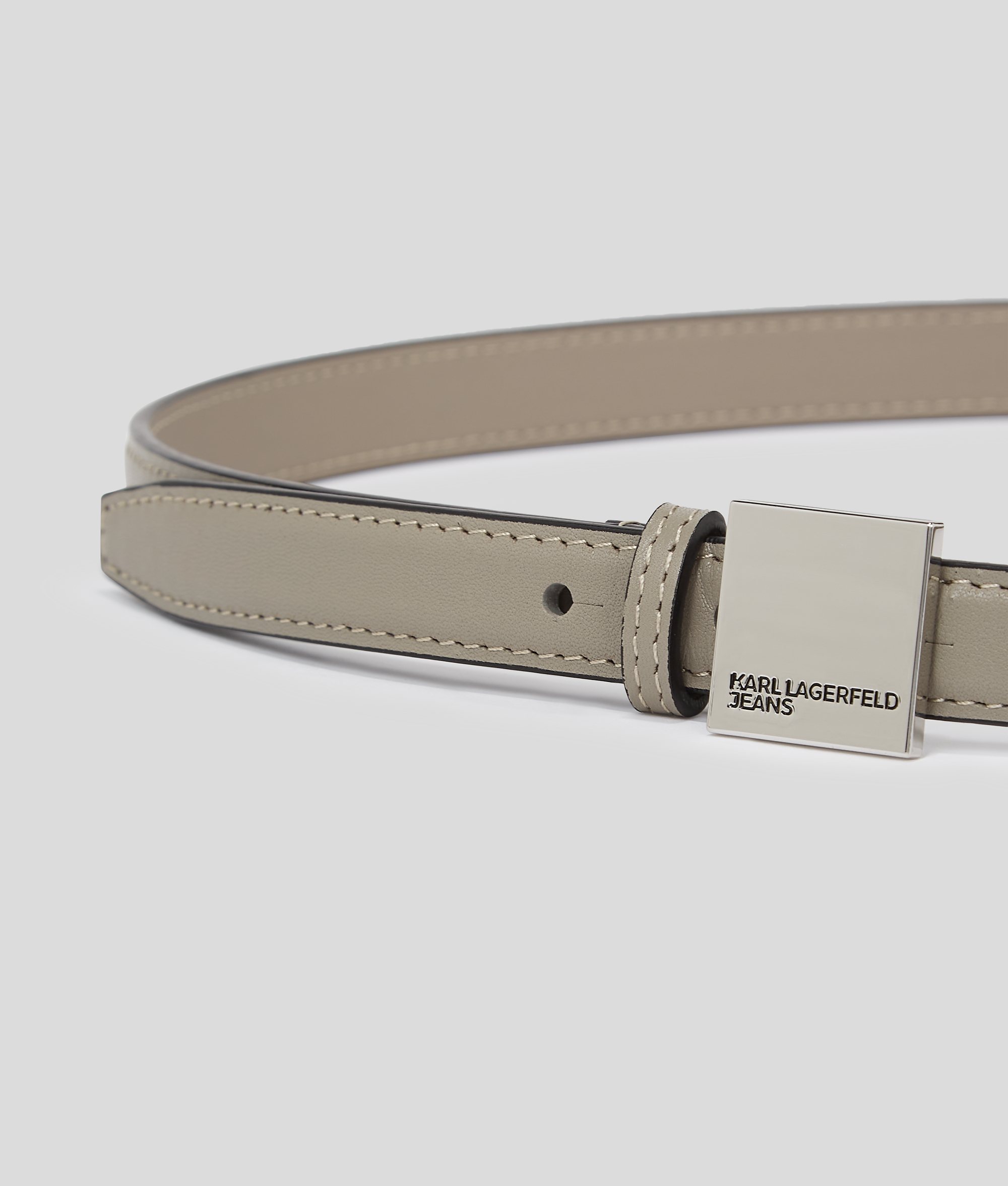 Karl Lagerfeld Belt In Gray