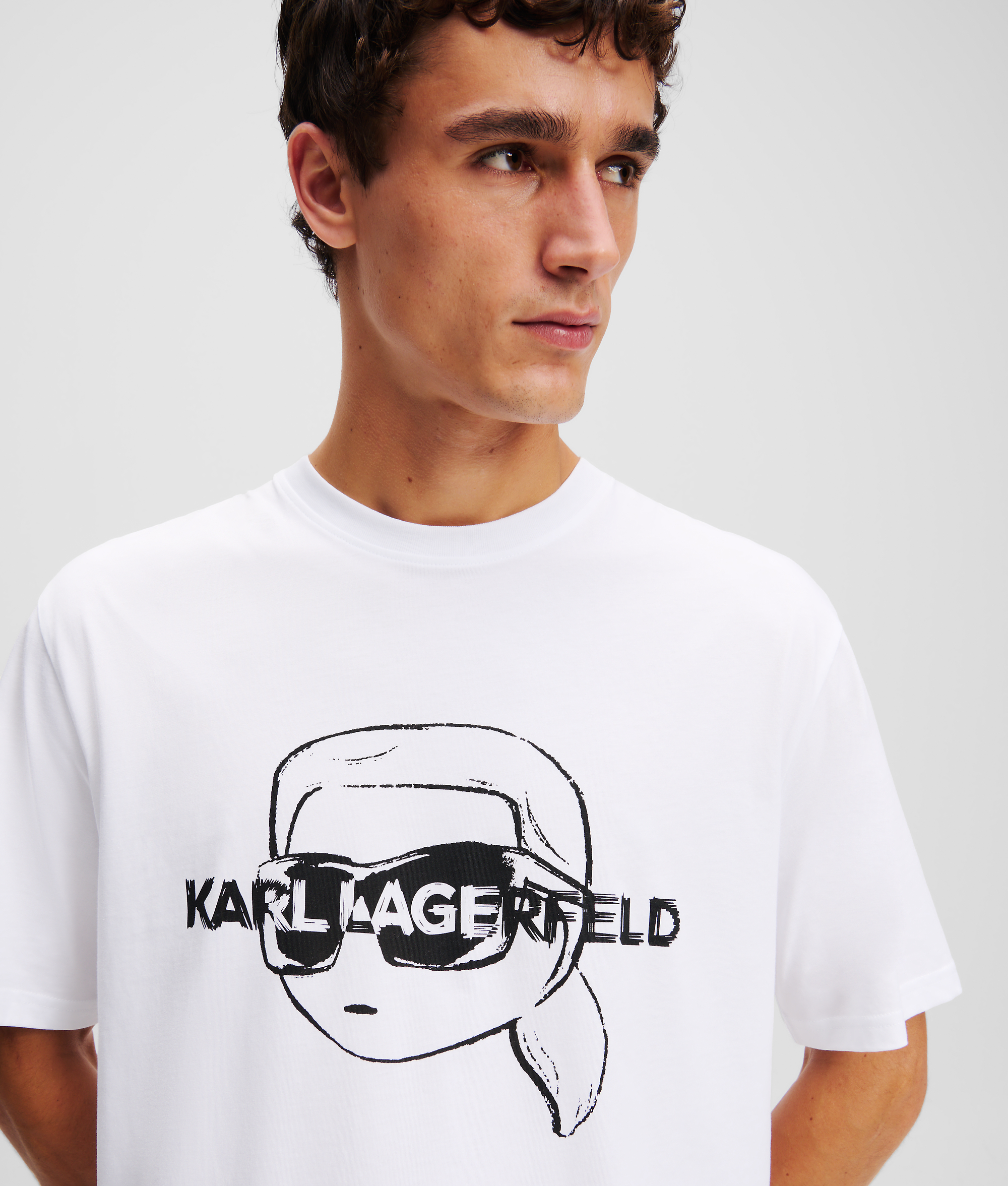 Karl Lagerfeld Man In White