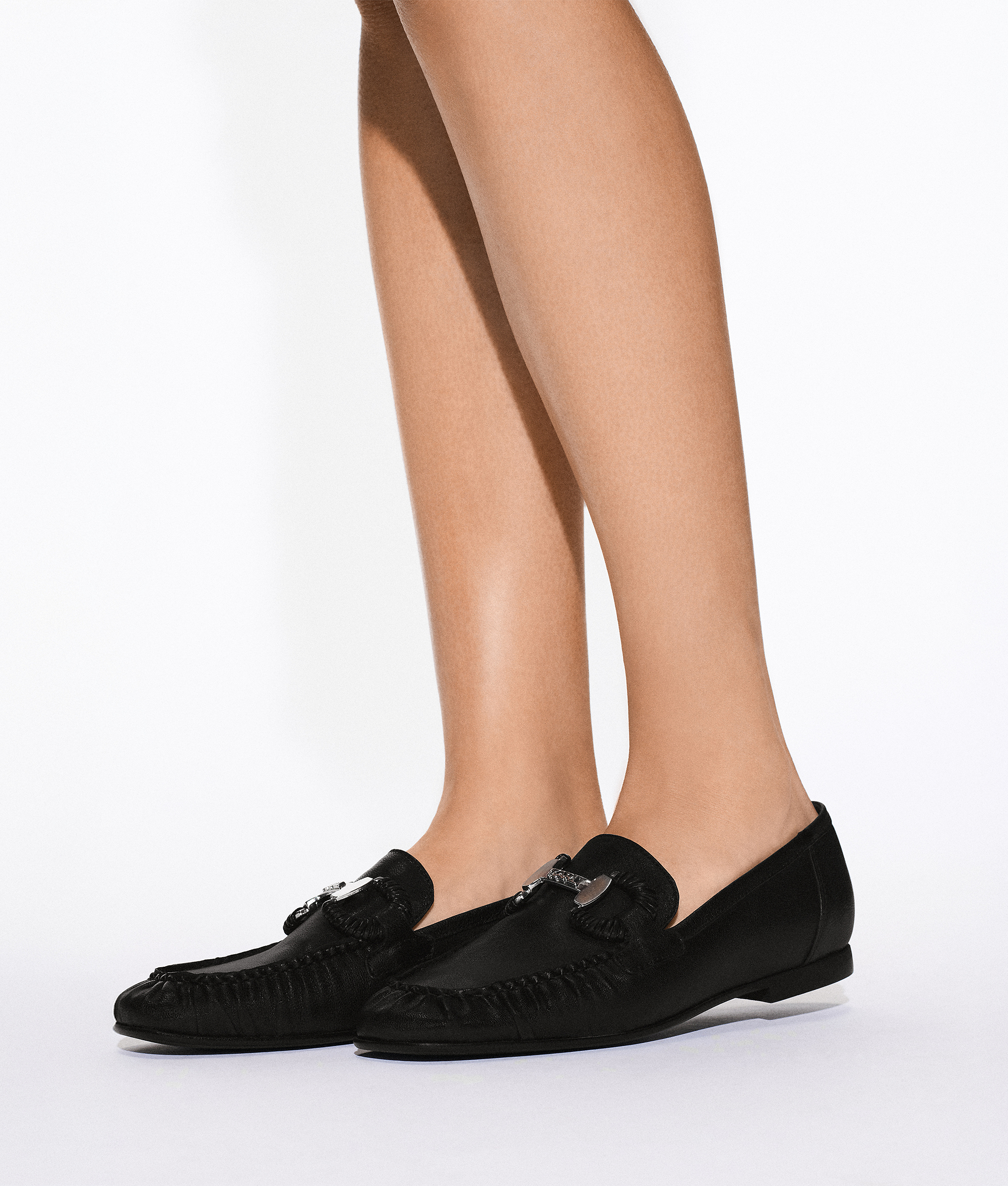 Karl Lagerfeld Eleia Brooch Loafers
