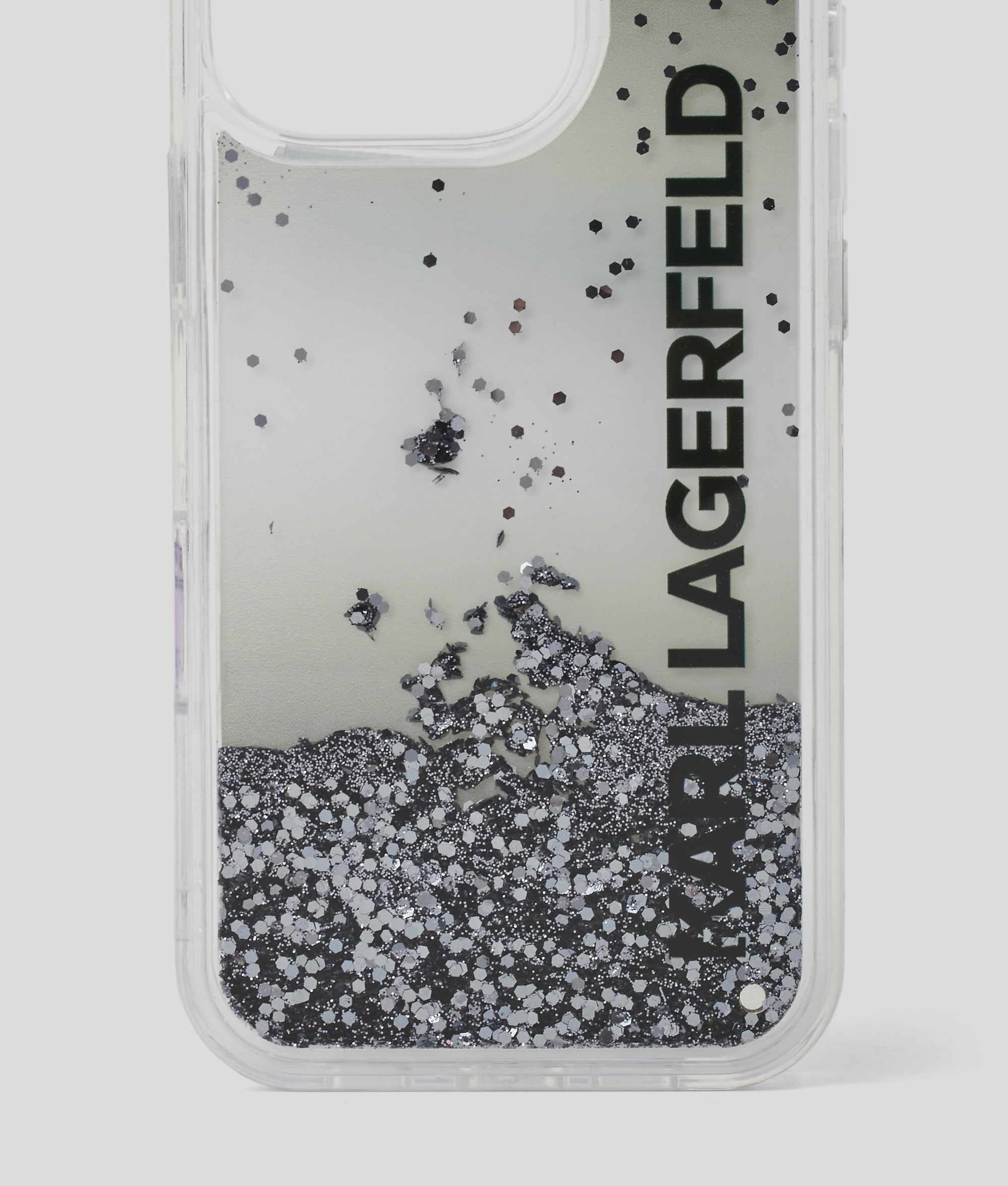 Karl Lagerfeld Logo Glitter Iphone 16 Pro Case