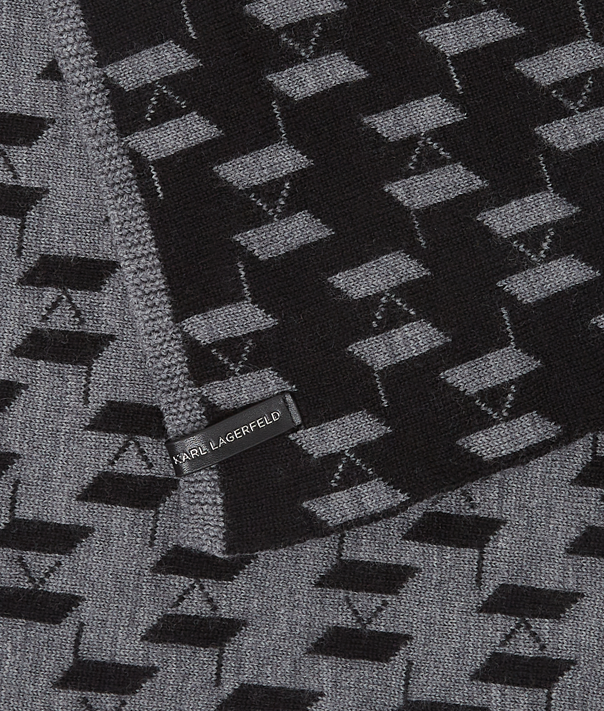 Karl Lagerfeld K/monogram Woven Scarf