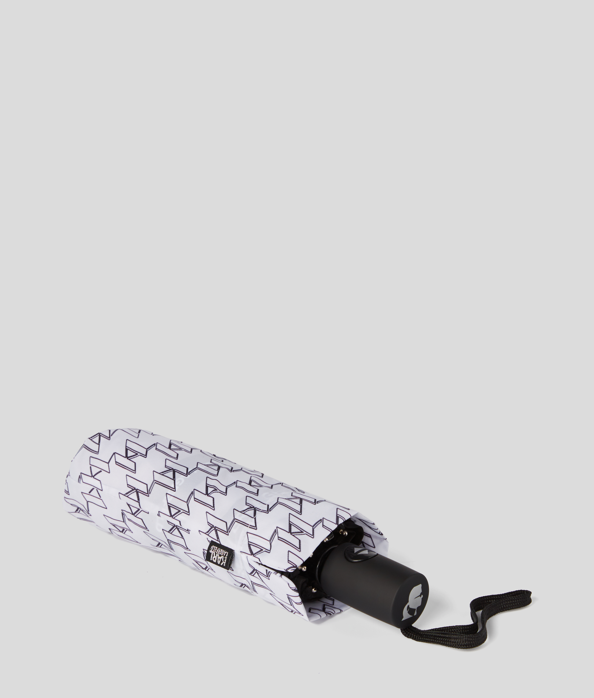 Karl Lagerfeld Logo Transparent Umbrella