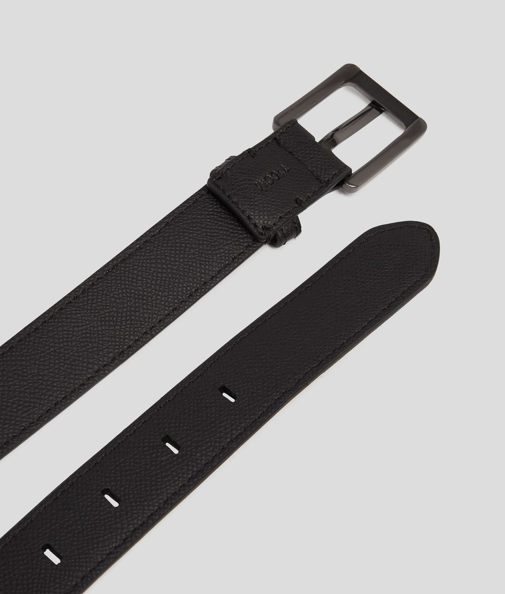 Karl Lagerfeld K/essential Leather Belt