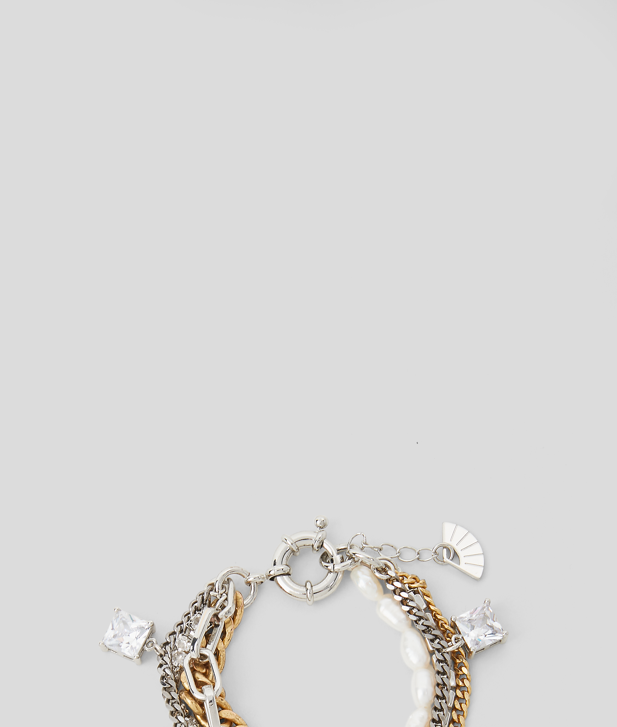 Karl Lagerfeld K/rock Multi-chain Bracelet