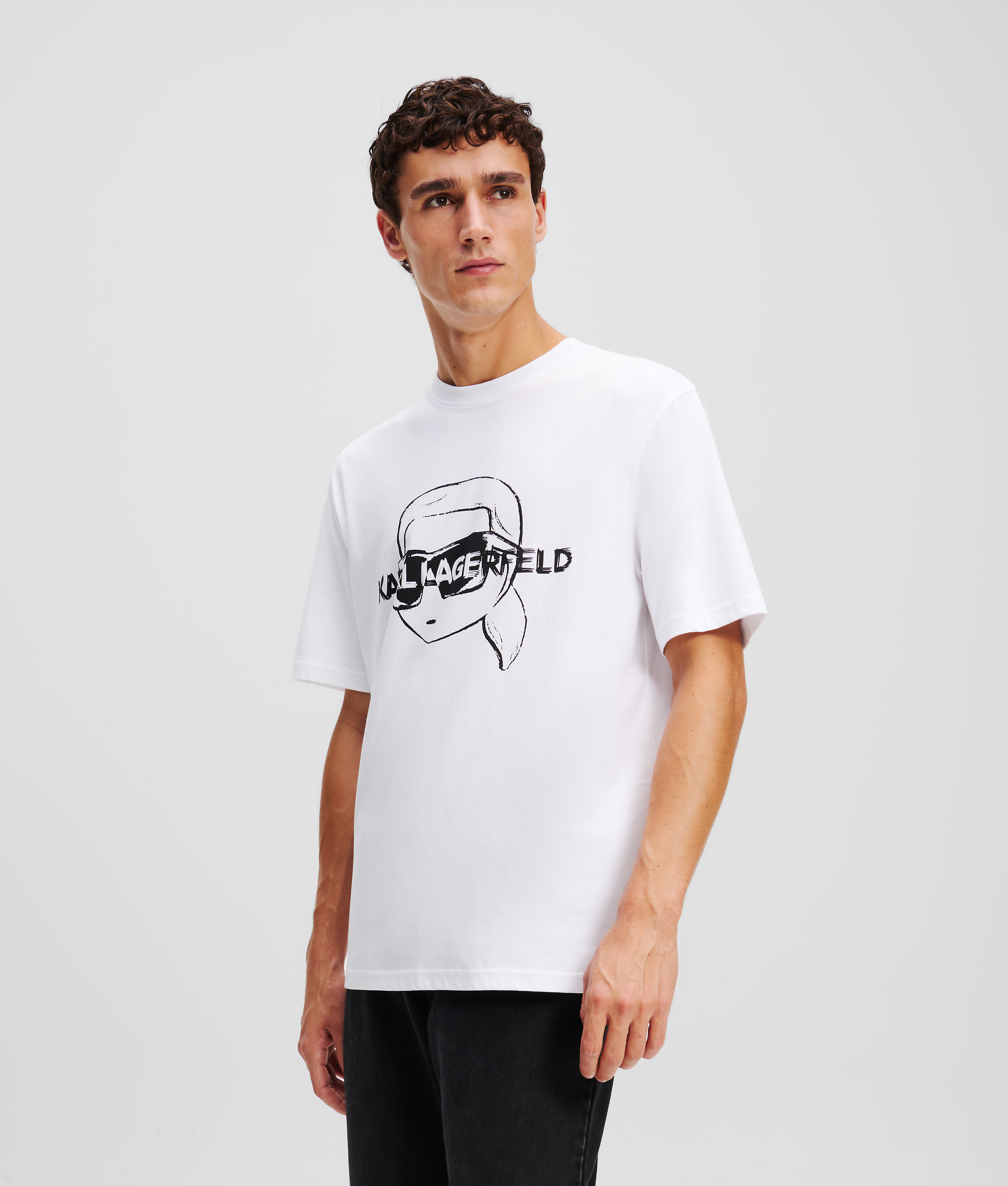 Karl Lagerfeld Man In White