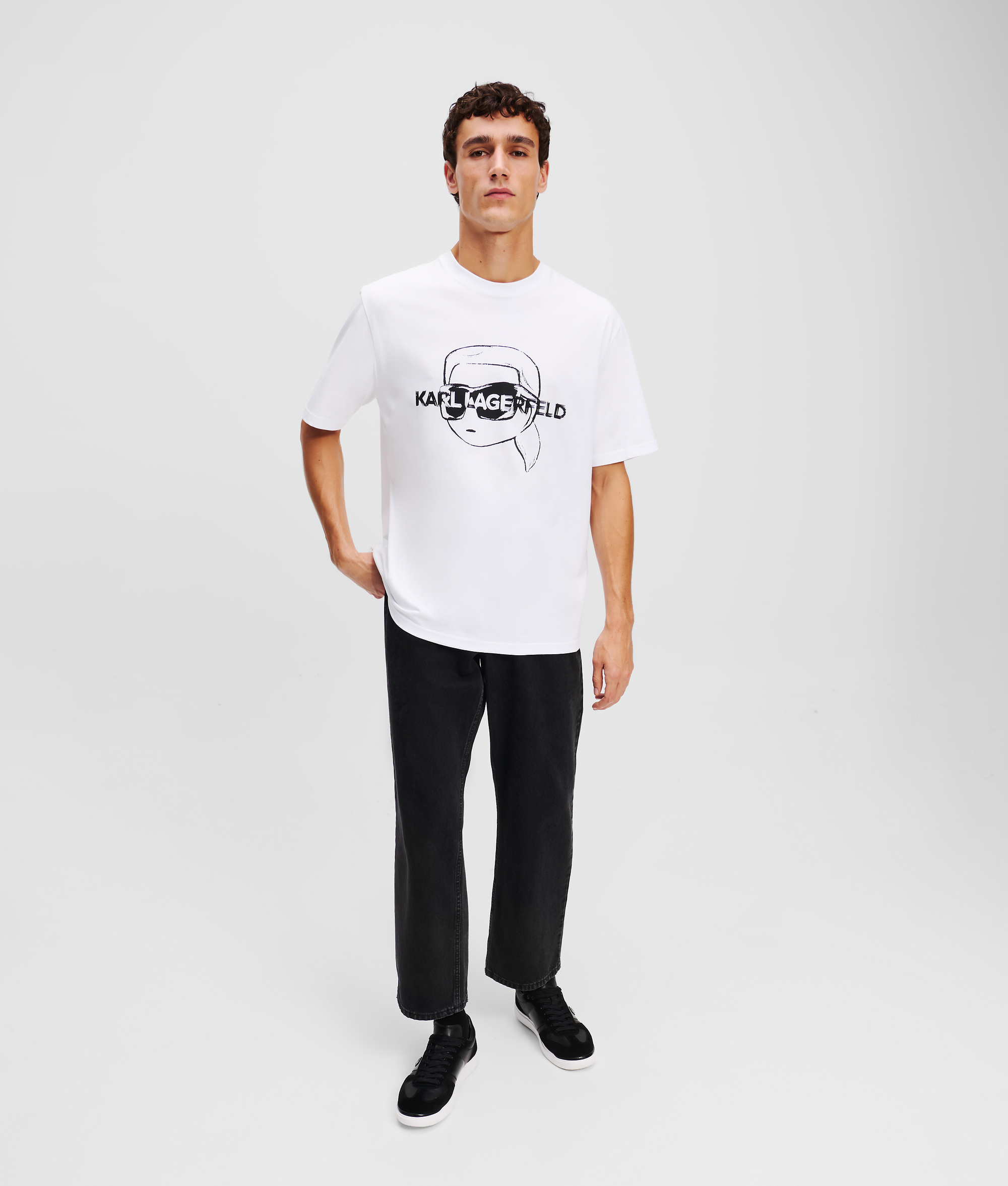 Karl Lagerfeld Man In White