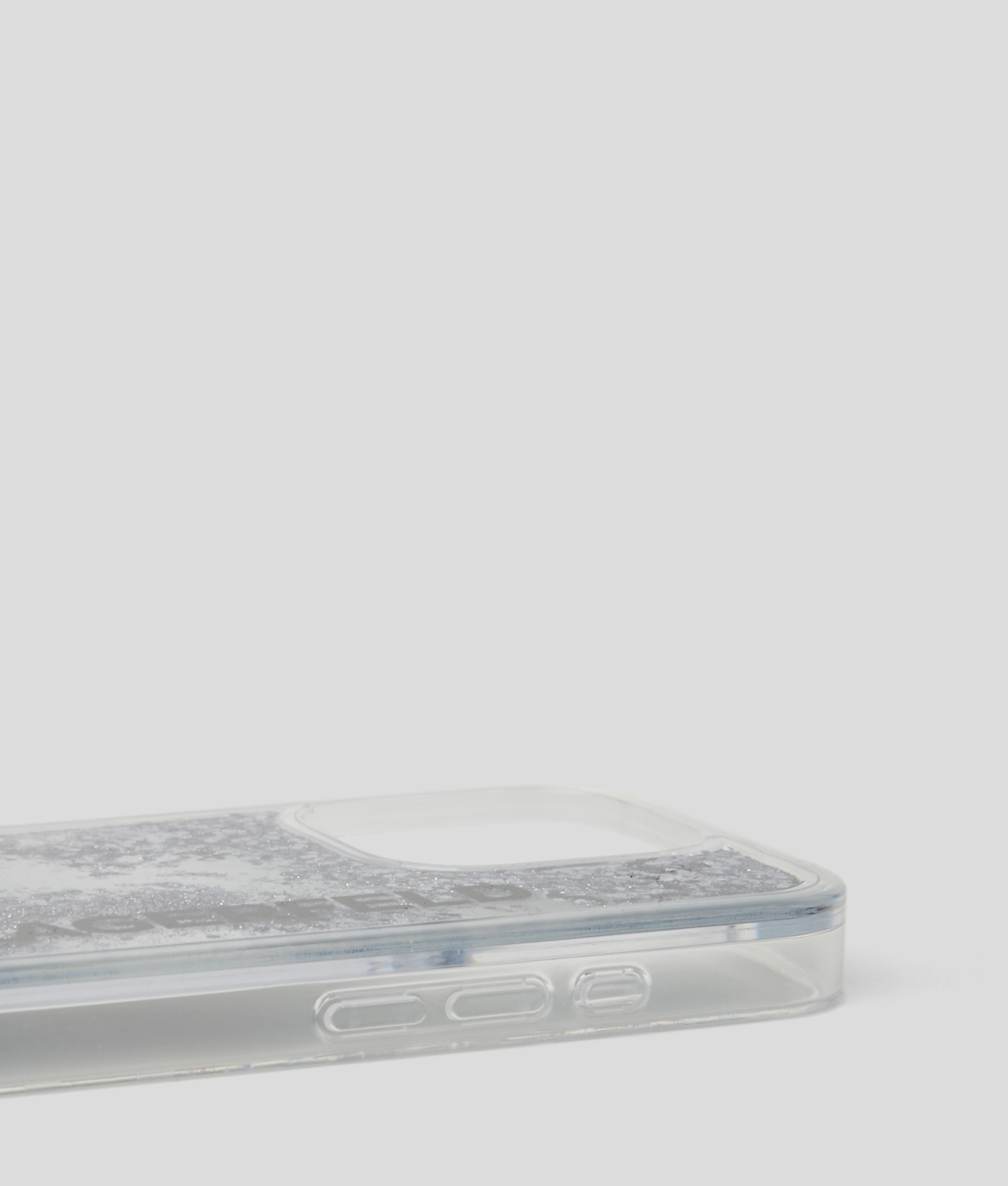 Karl Lagerfeld Logo Glitter Iphone 16 Pro Case