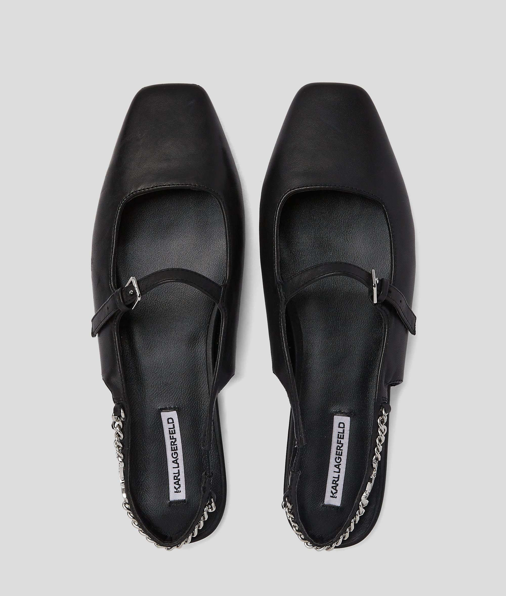 Karl Lagerfeld Konnie Signia Chain Slingbacks