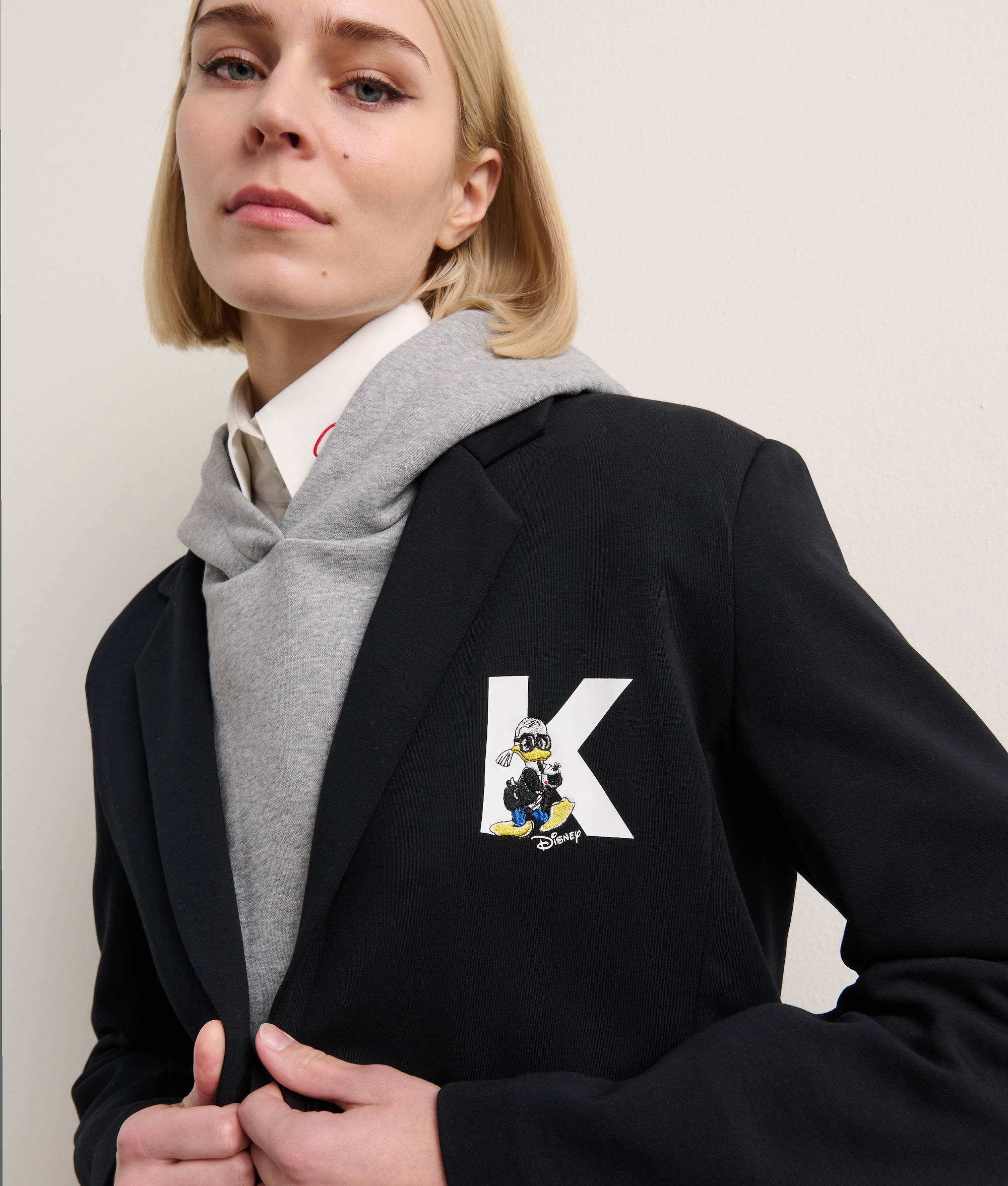 Karl Lagerfeld Disney X Kl Blazer In Black