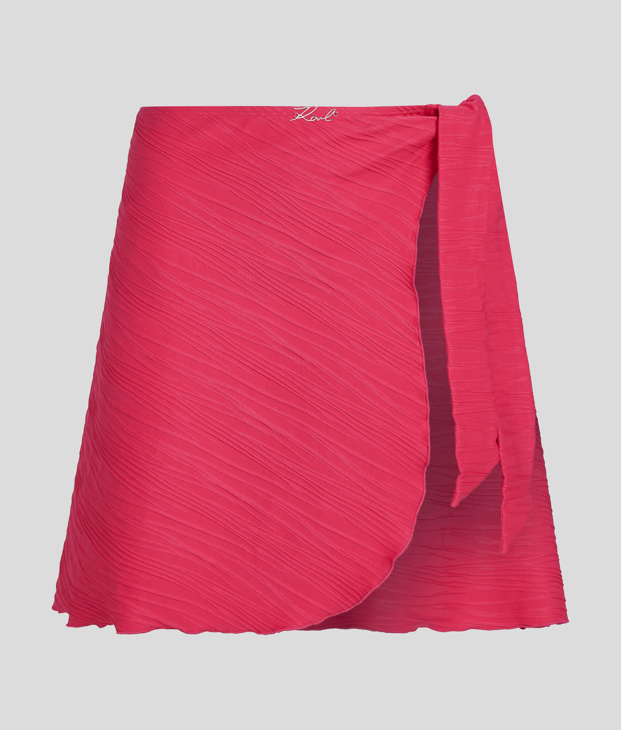 Karl Lagerfeld Ribbed Short Pareo