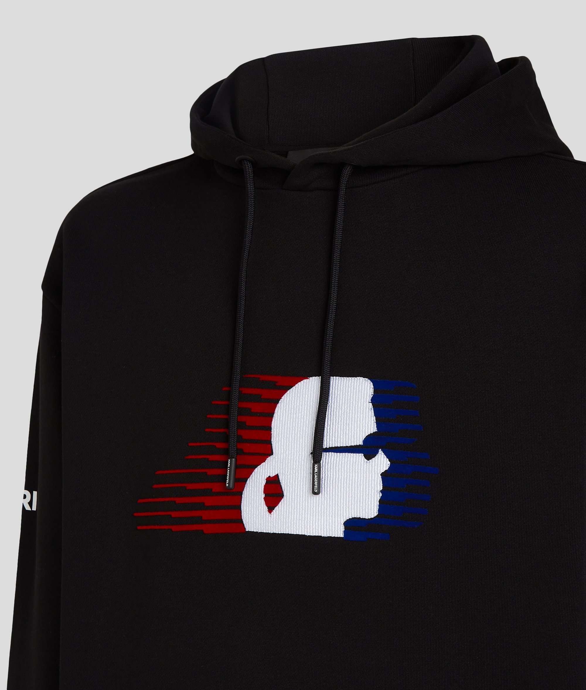 Karl Lagerfeld Paris Hoodie In Black