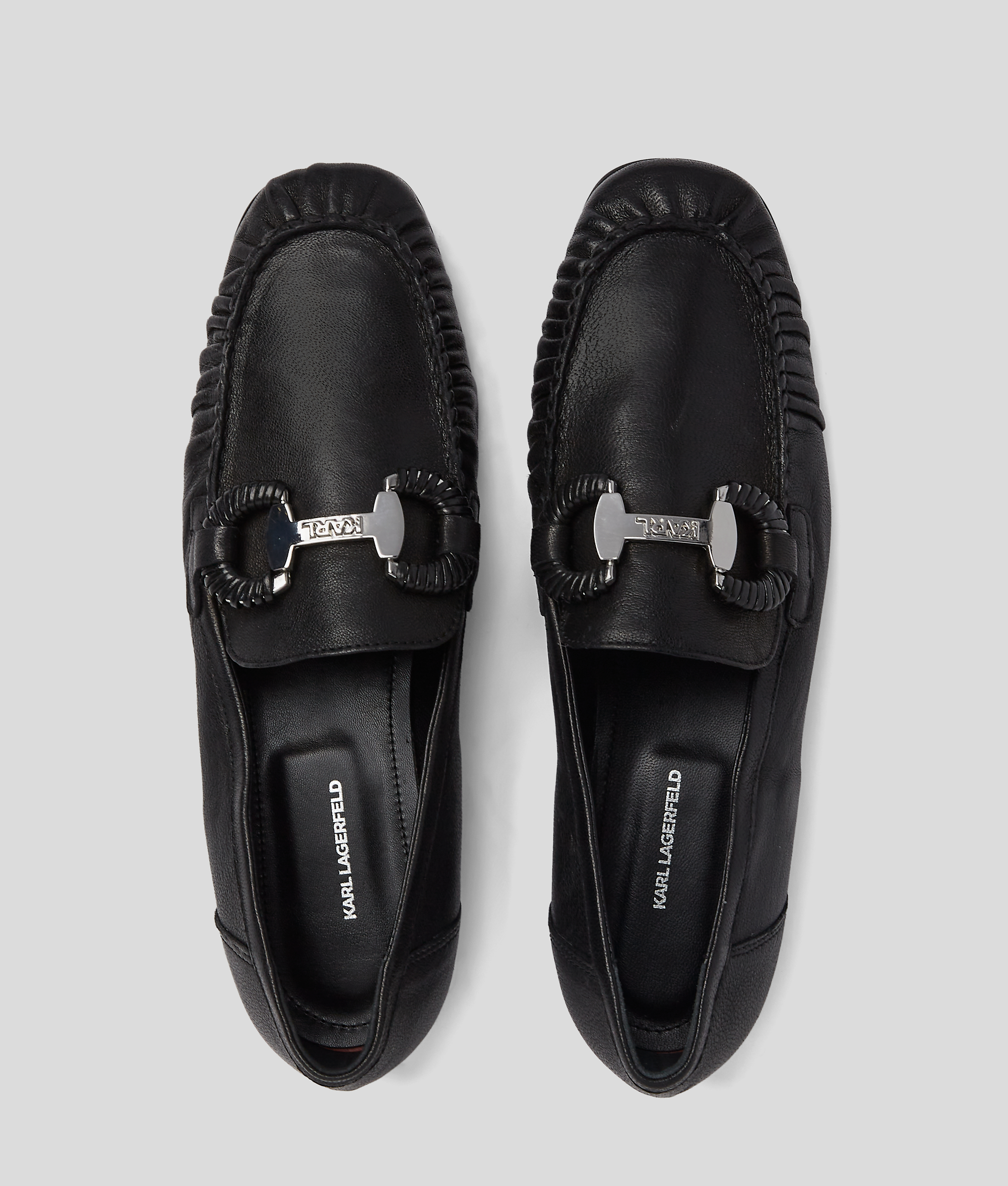 Karl Lagerfeld Eleia Brooch Loafers