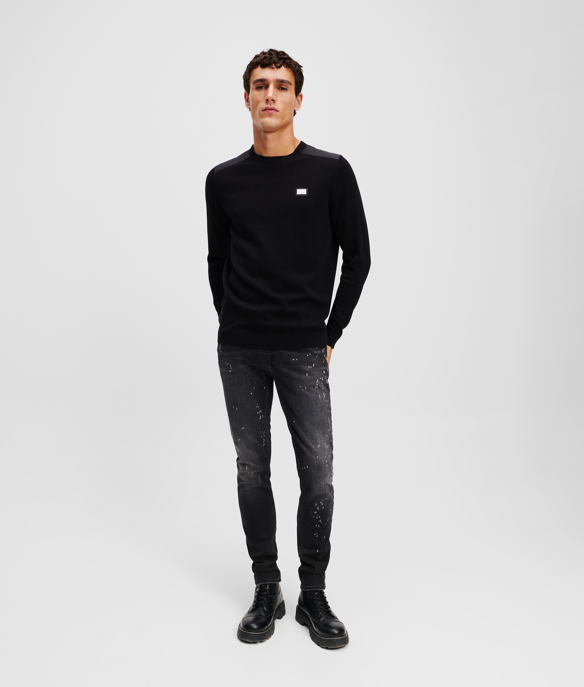 Karl Lagerfeld Man In Black