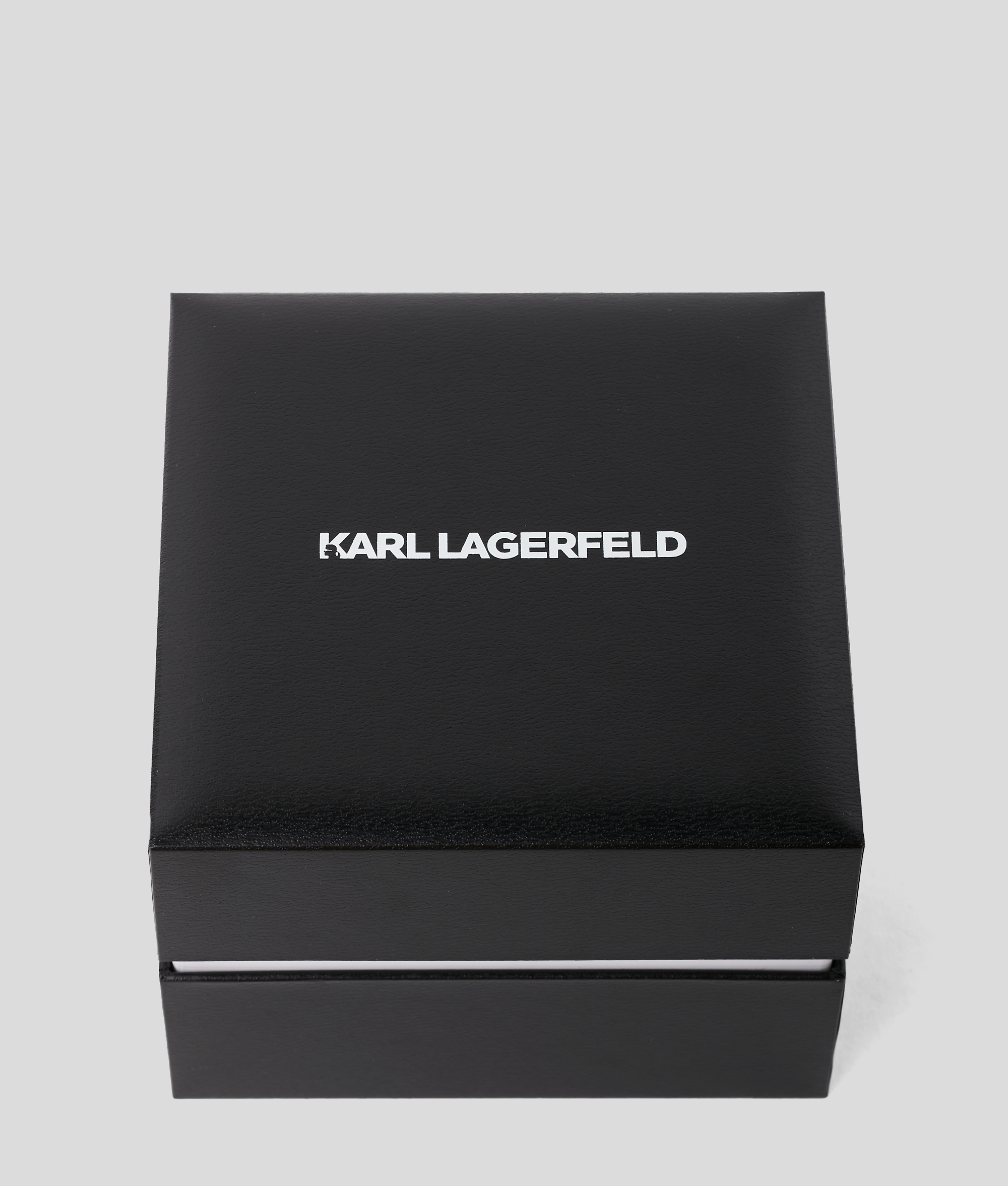 Karl Lagerfeld Signature Layered Bracelet In Metallic