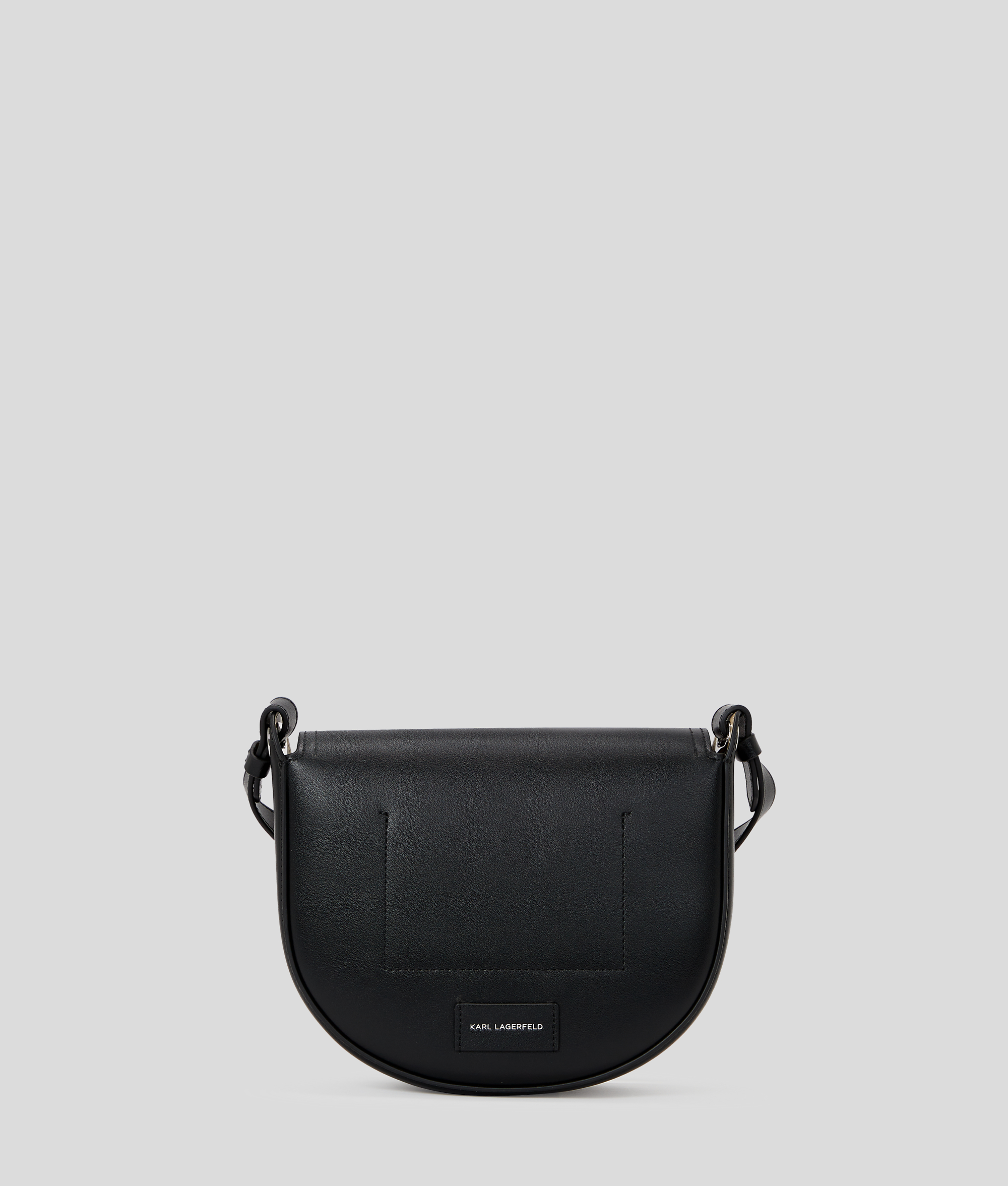 Karl Lagerfeld K/circle Perforated Saddle Bag