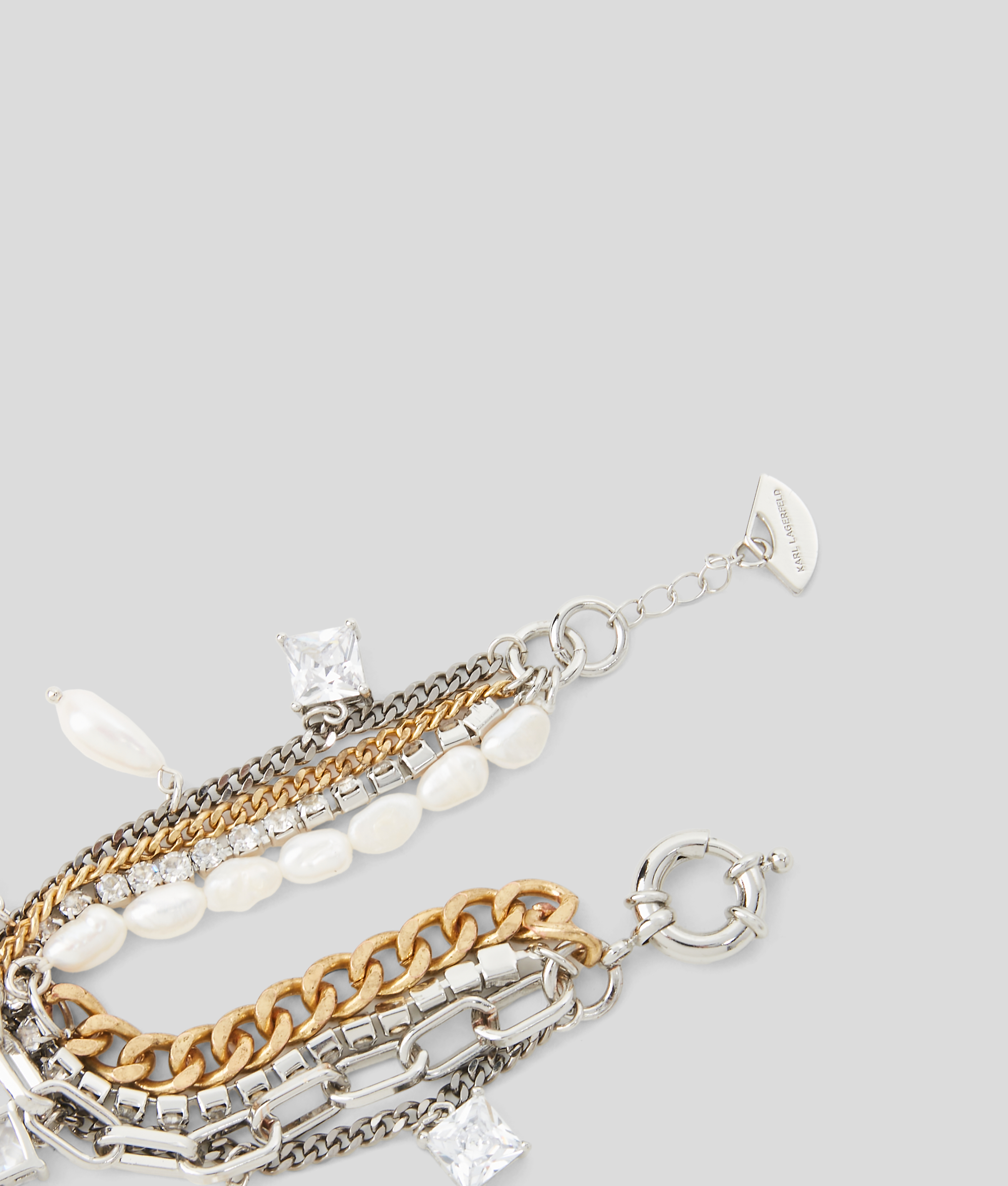 Karl Lagerfeld K/rock Multi-chain Bracelet