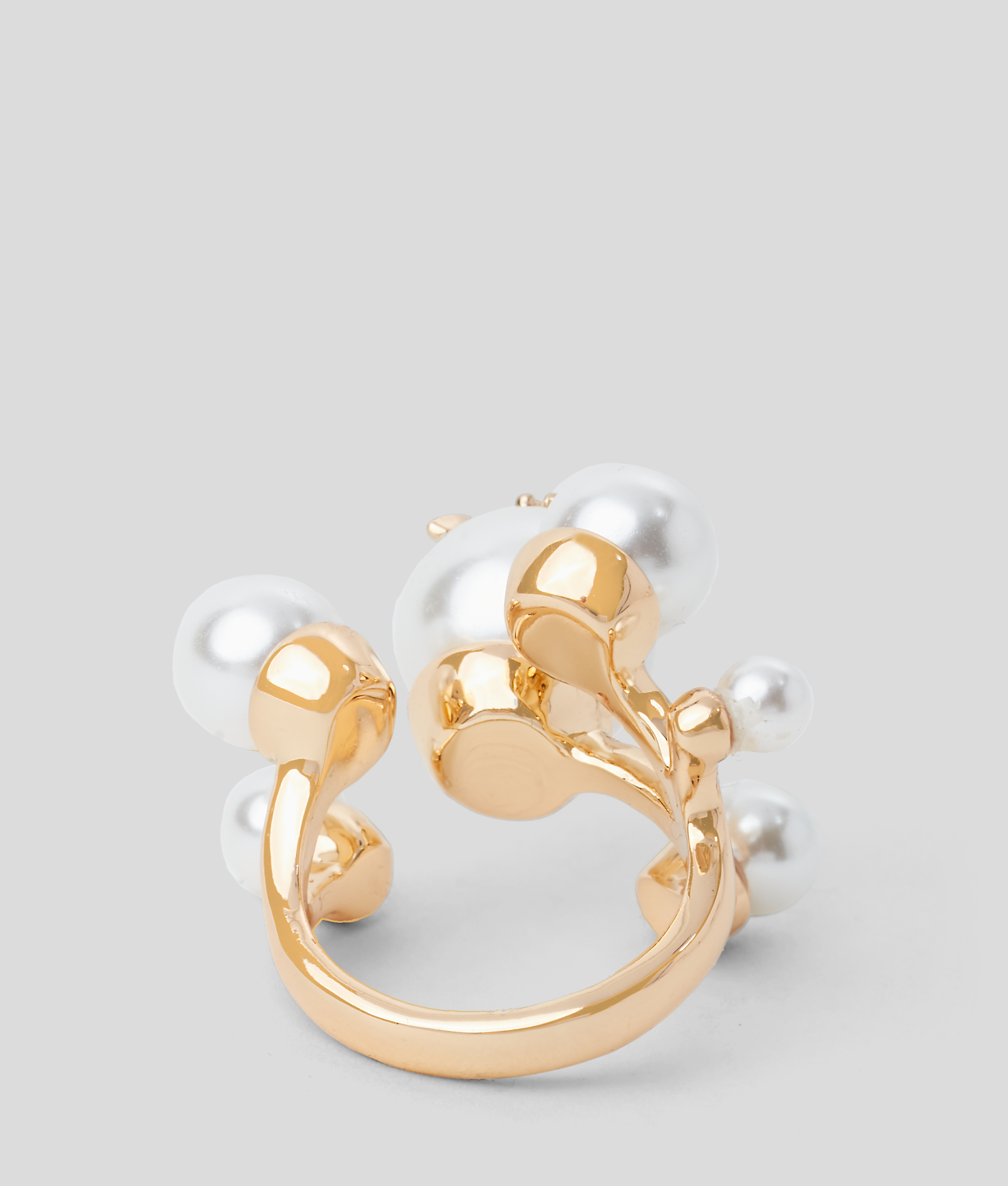 Karl Lagerfeld K/signature Pearls Ring