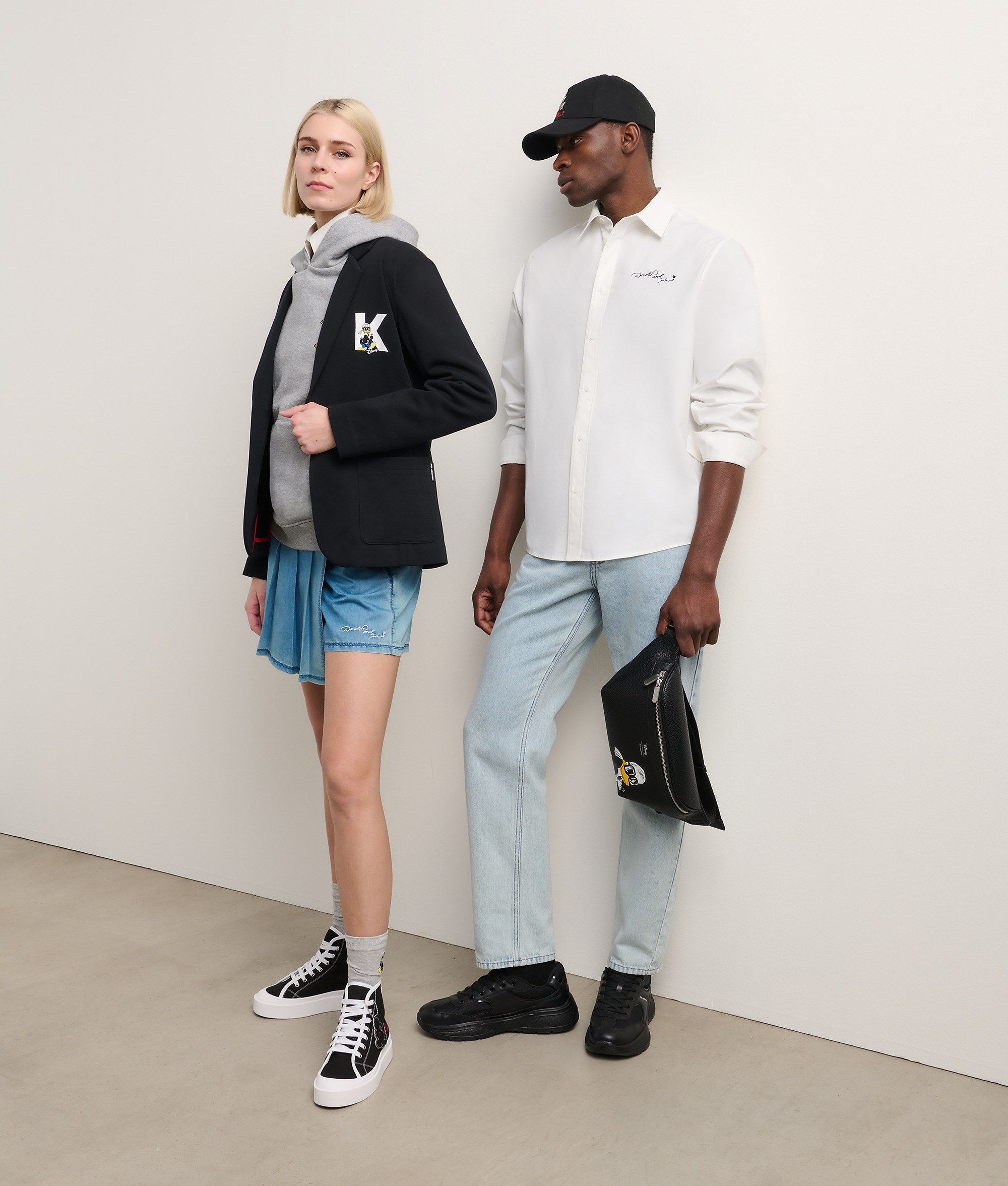 Karl Lagerfeld Disney X Kl Blazer In Black