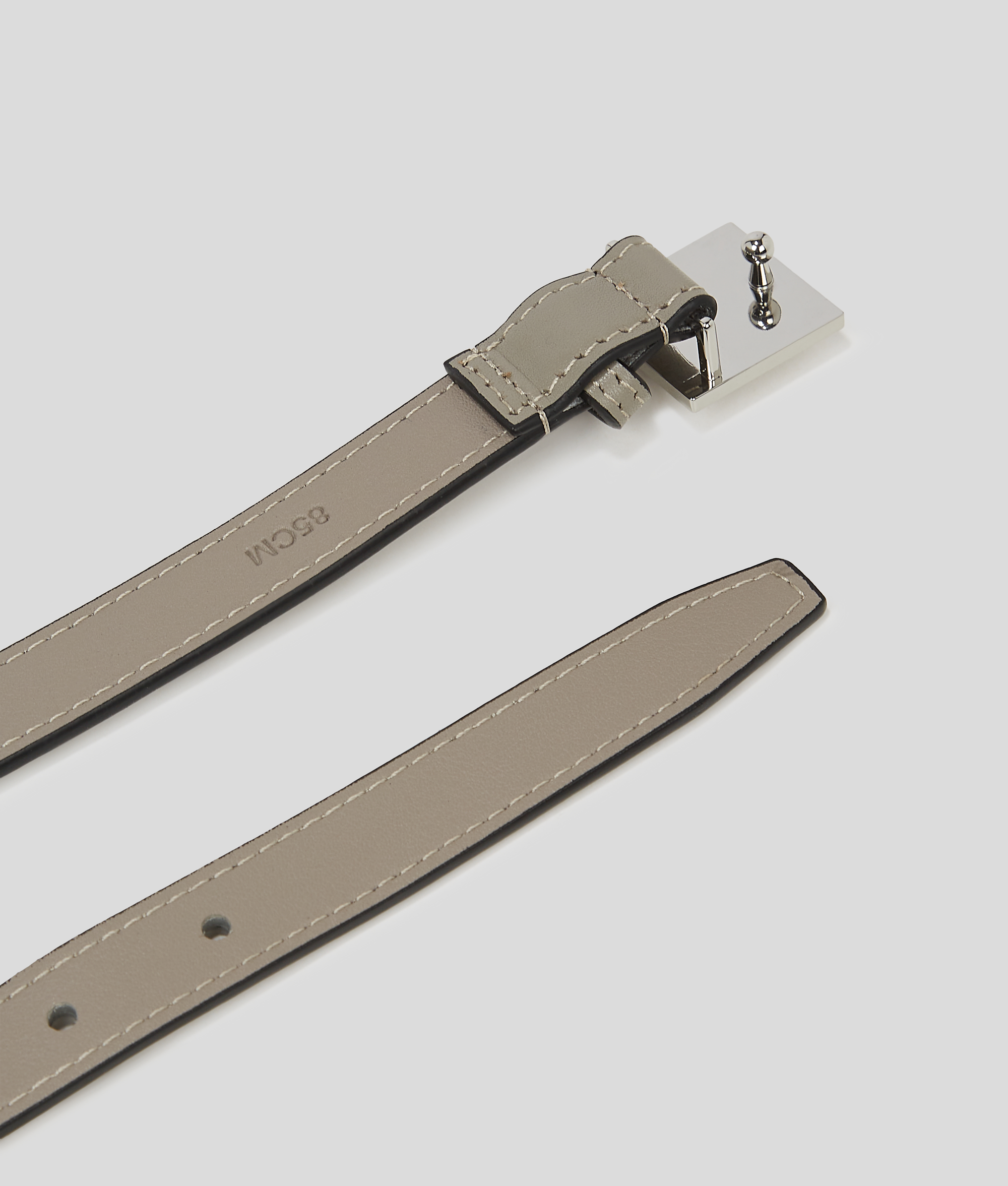 Karl Lagerfeld Belt In Gray