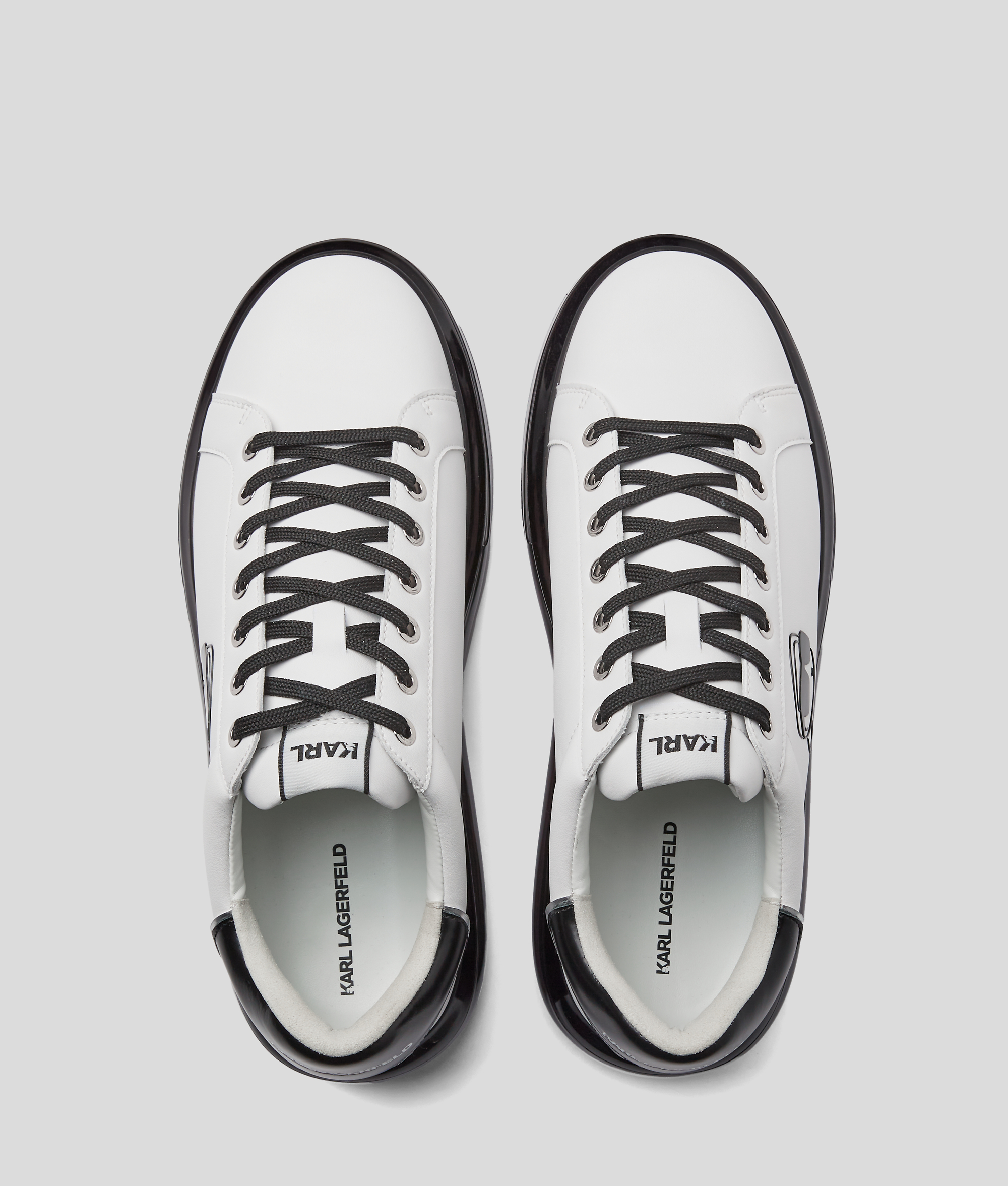 Karl Lagerfeld Logo Platform Sneakers