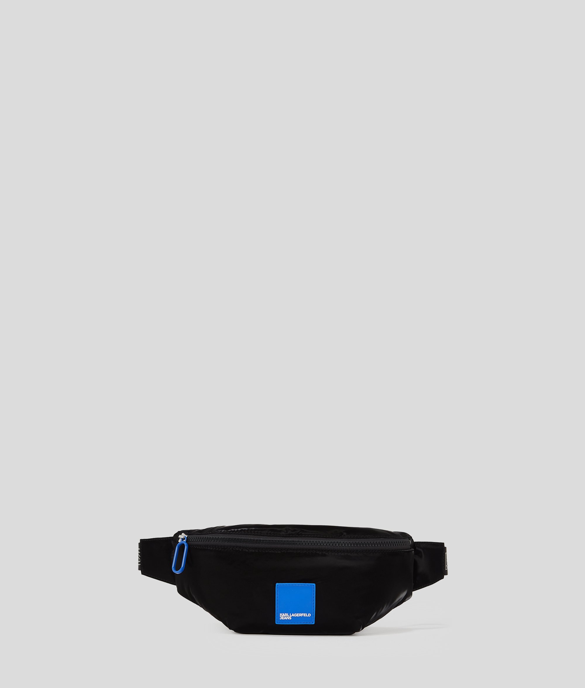 KL Jeans, Ubran Nylon Belt Bag, Woman, BLACK, Size: One size
