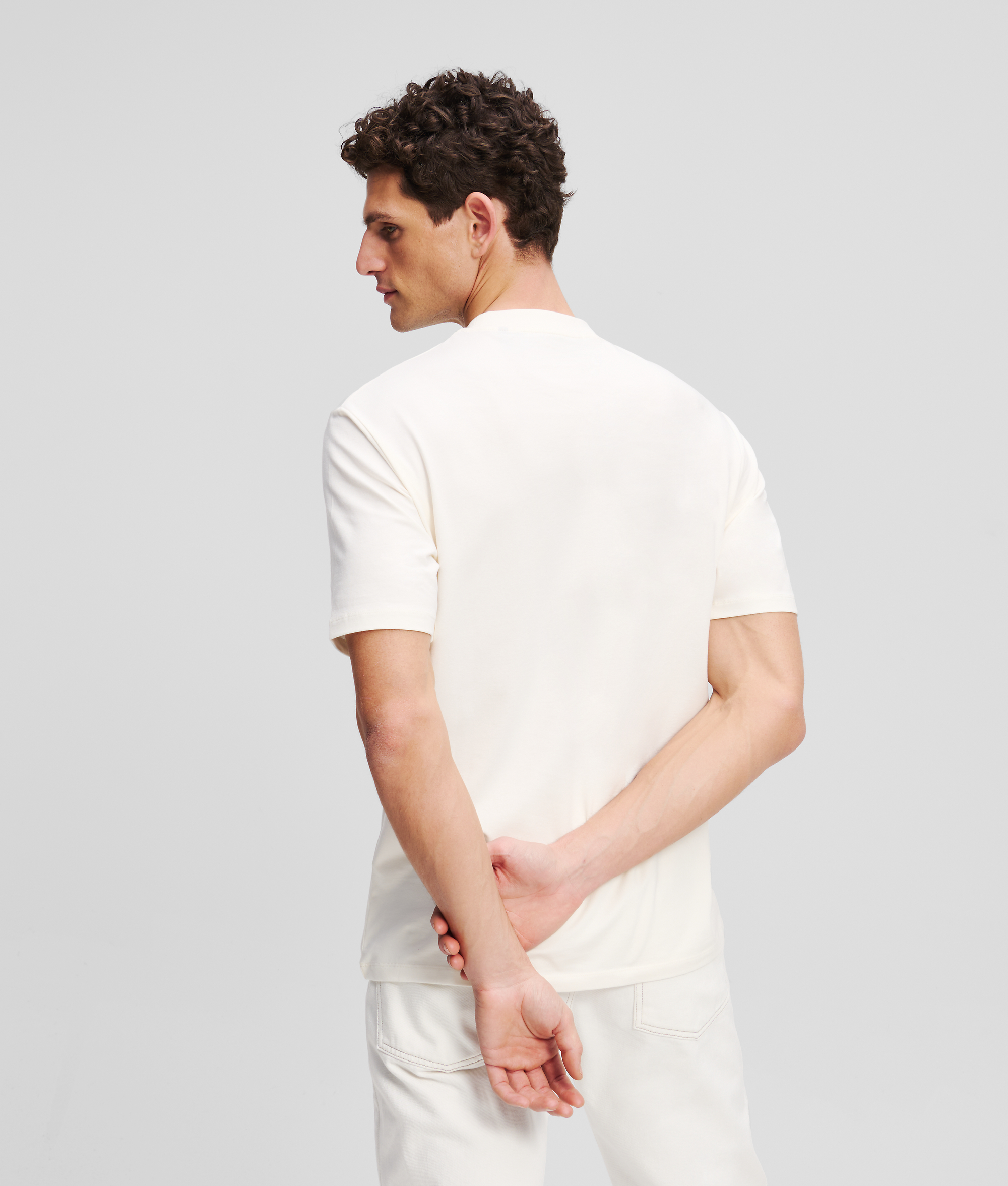Karl Lagerfeld K-initial T-shirt In White