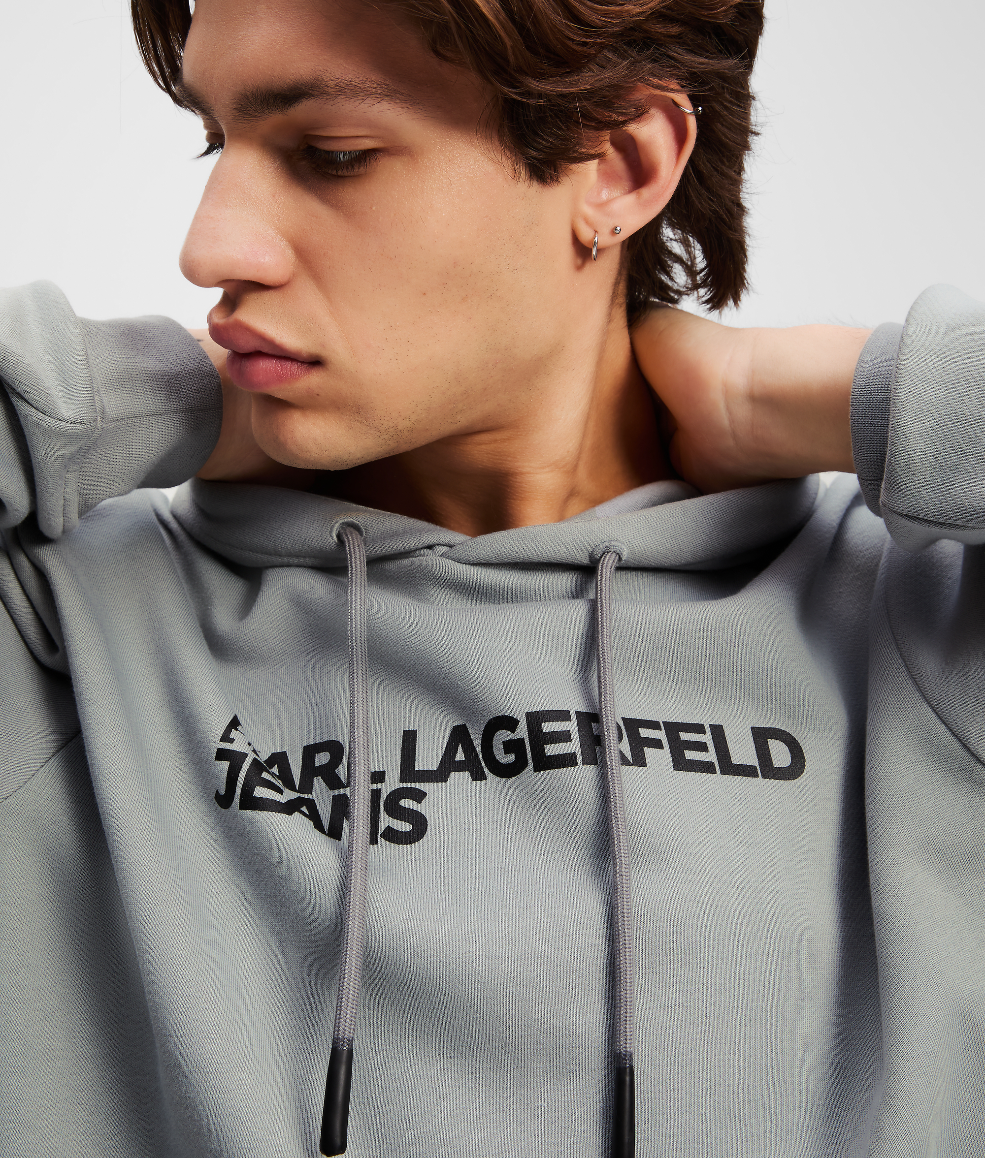 Karl Lagerfeld Man In Gray