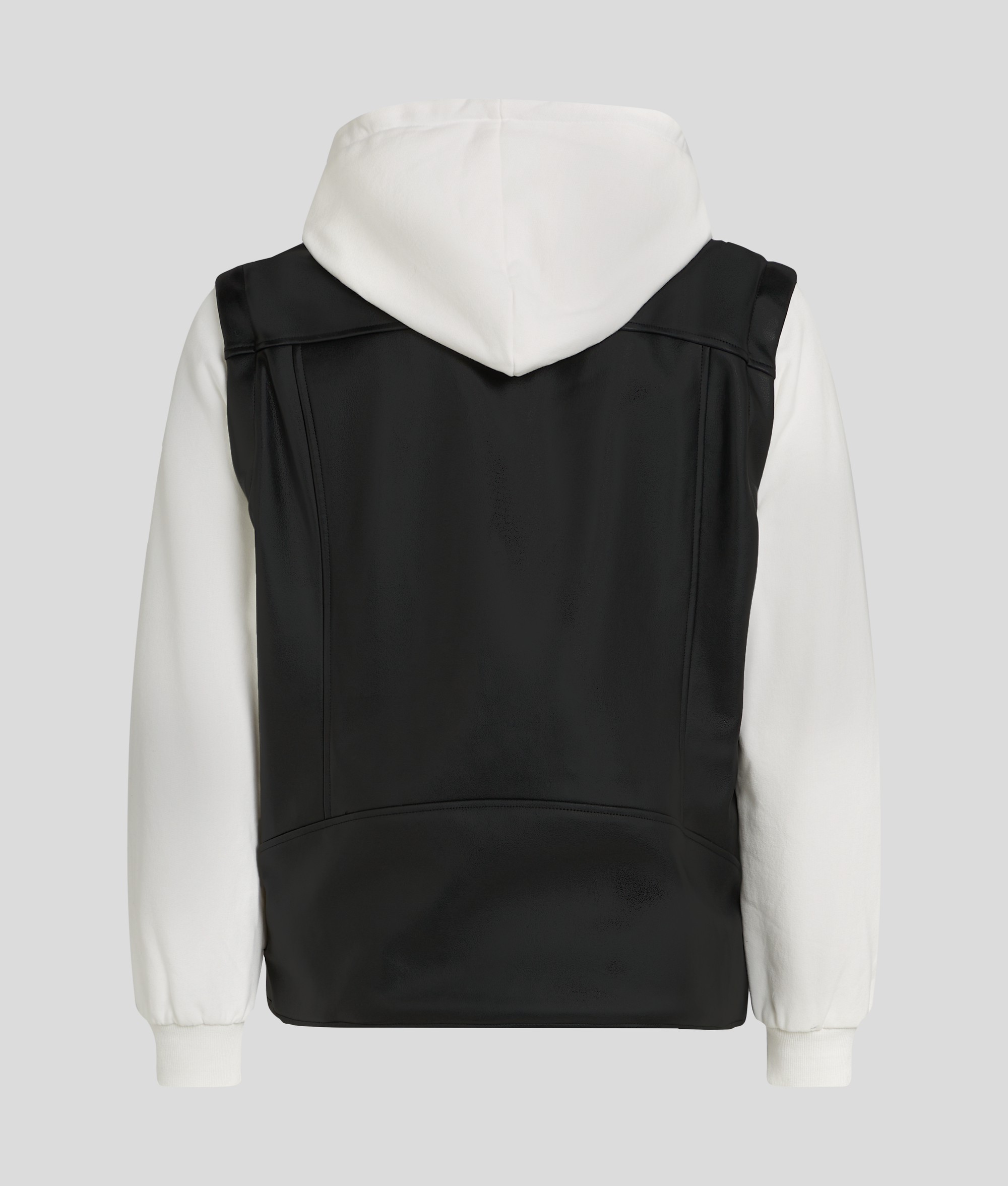 Karl Lagerfeld Biker Jacket In Black