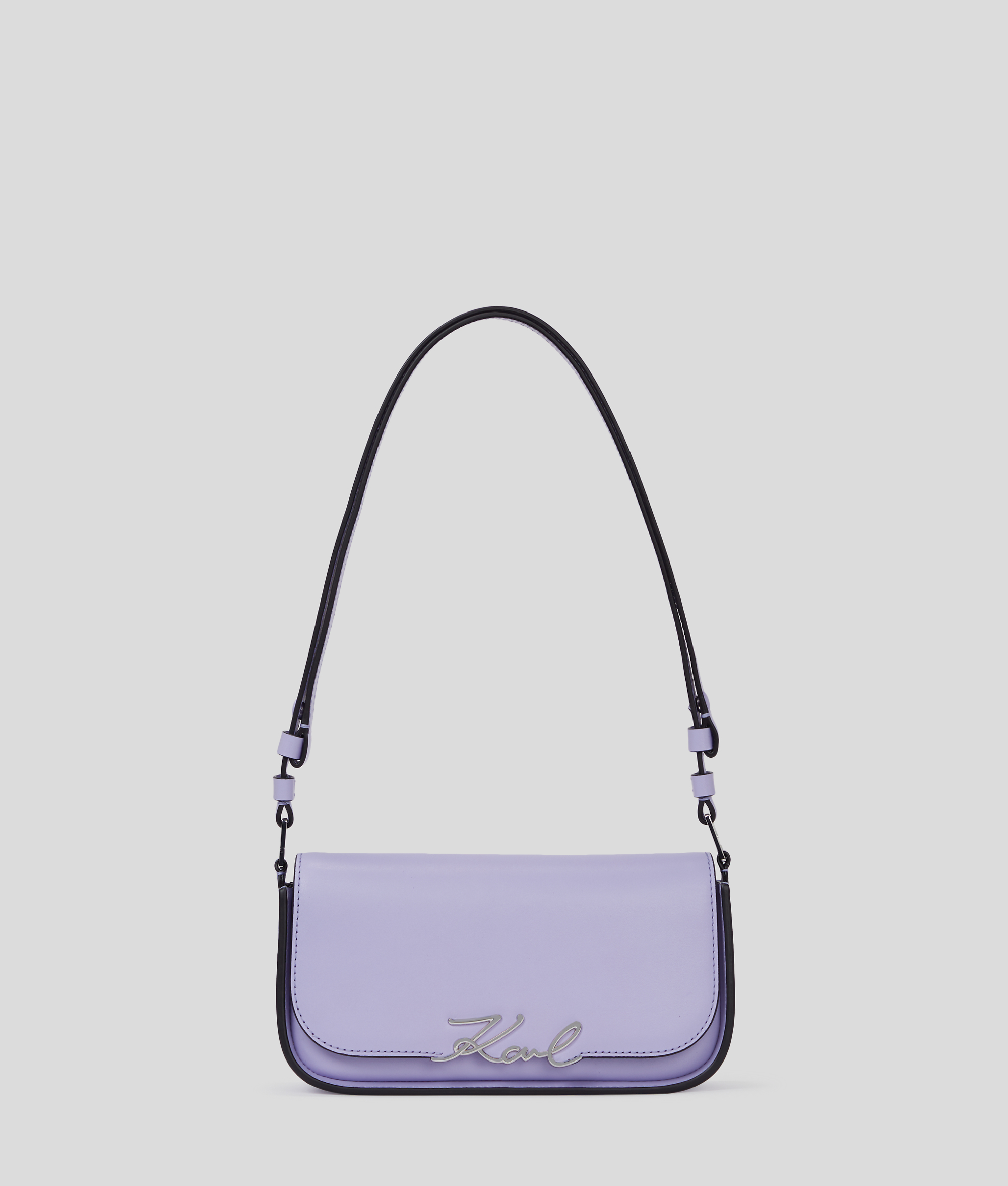 Karl Lagerfeld, K/signature Two-way Crossbody Bag, Woman, Sweet Lavender, Size: One size