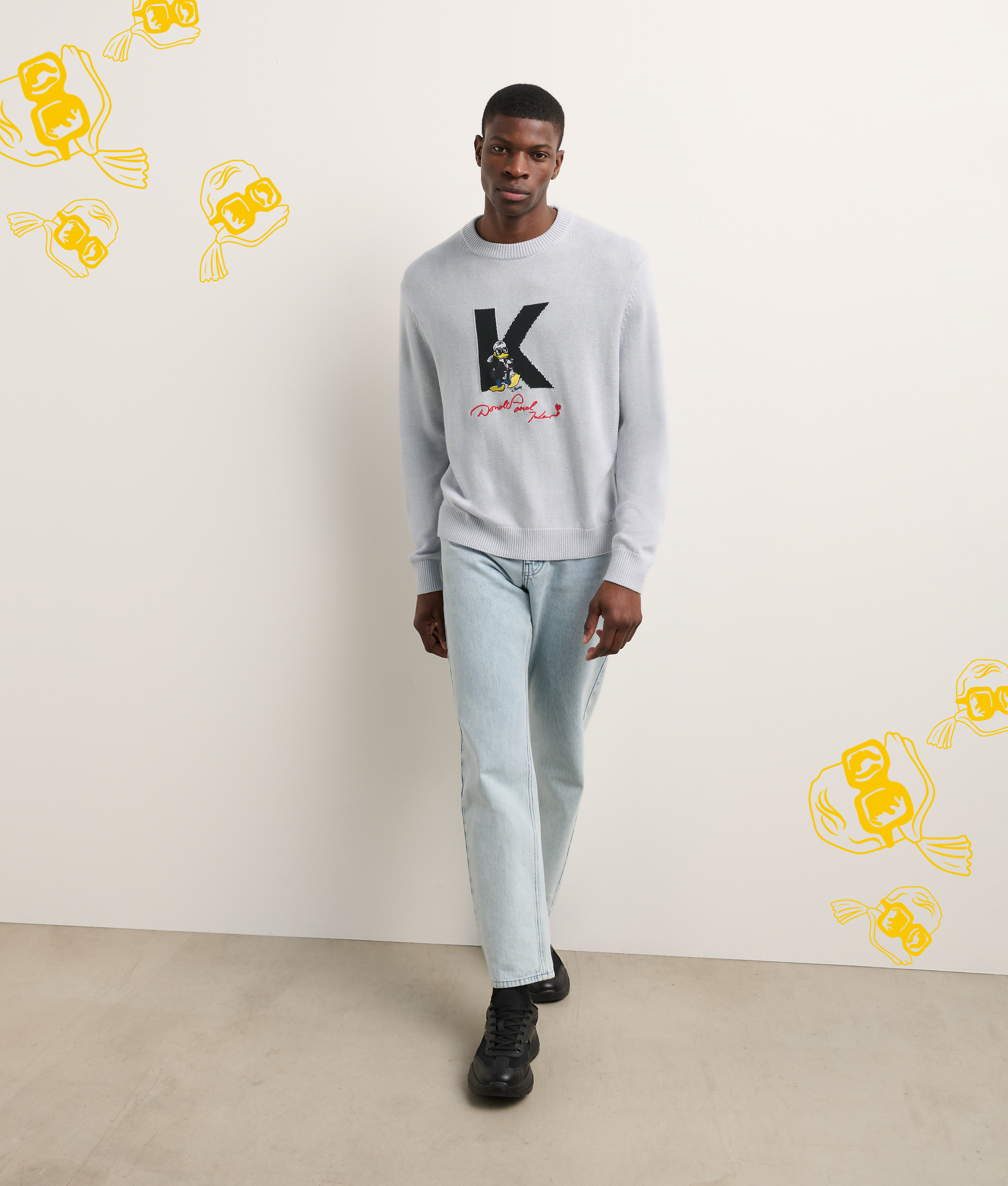 Karl Lagerfeld Man In Gray