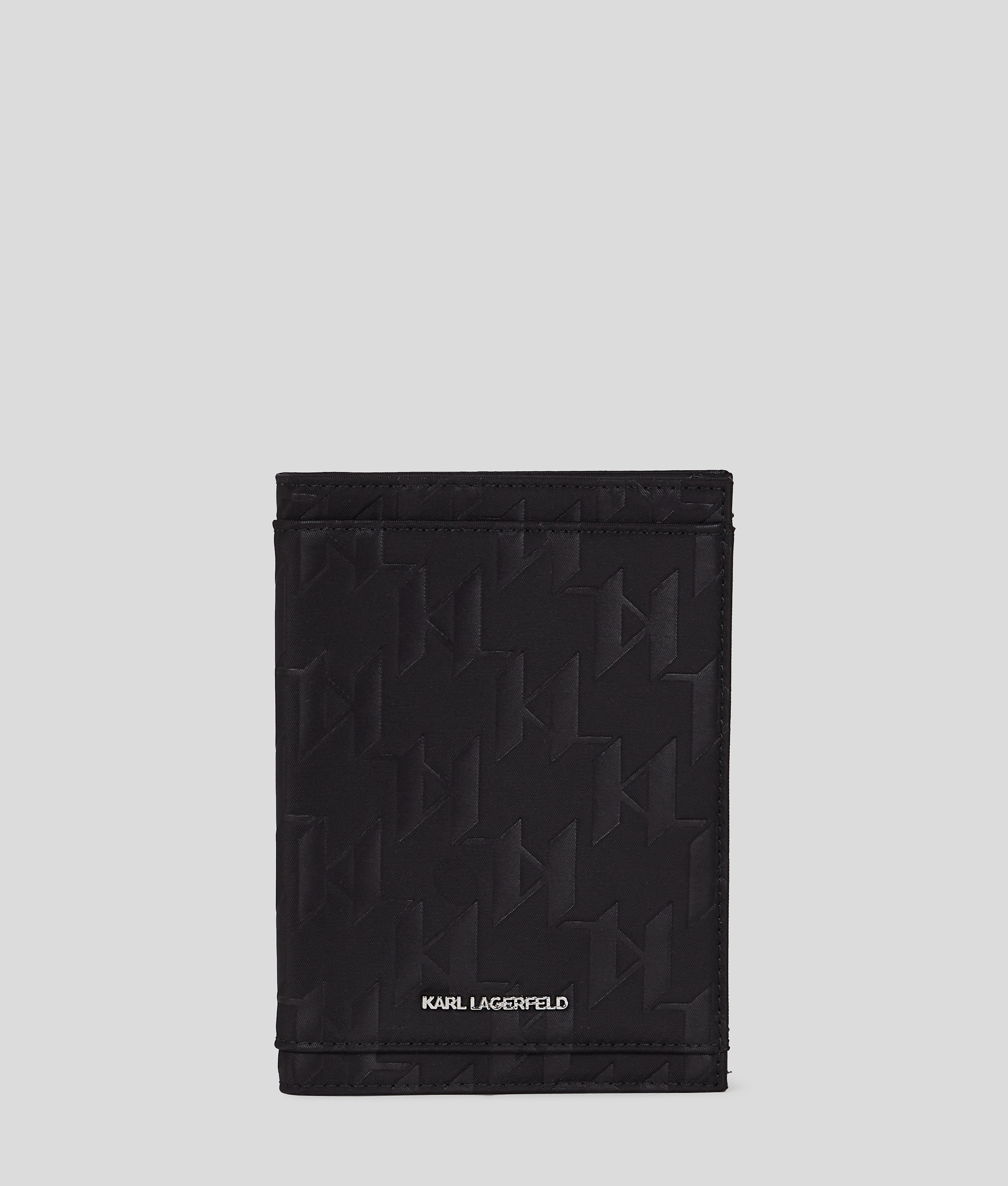 Karl Lagerfeld K/monogram Passport Holder