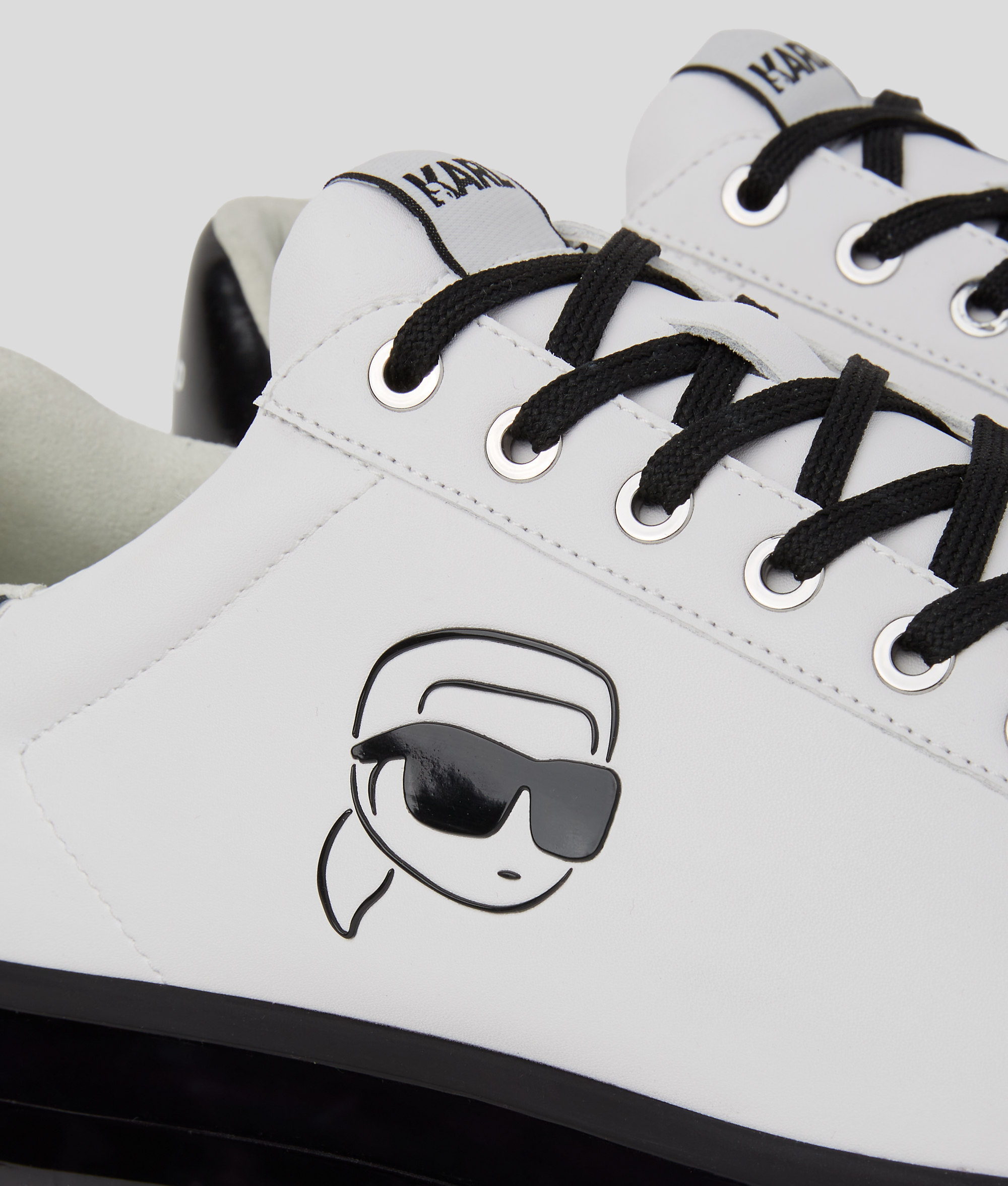 Karl Lagerfeld Logo Platform Sneakers